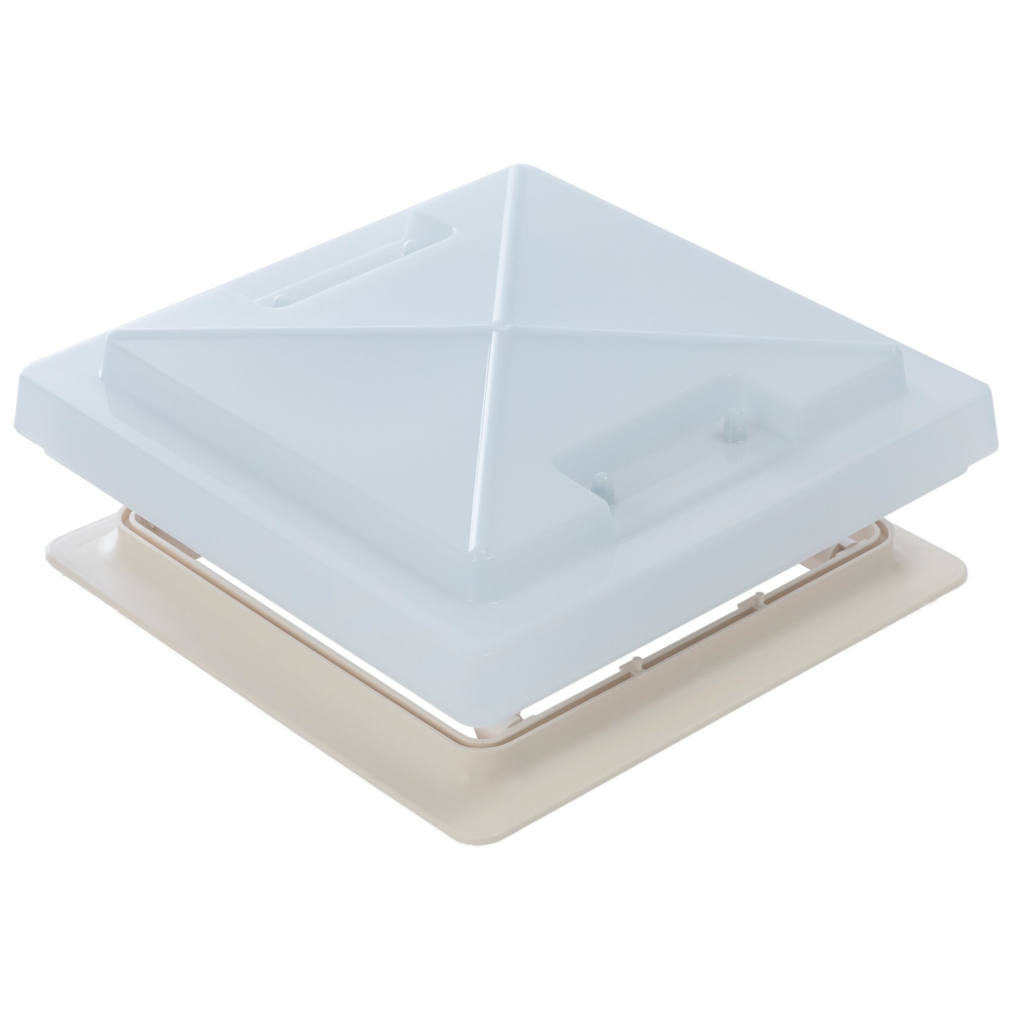 Dachhaube mit Fliegengitter Modell 29, 280 x 280 mm