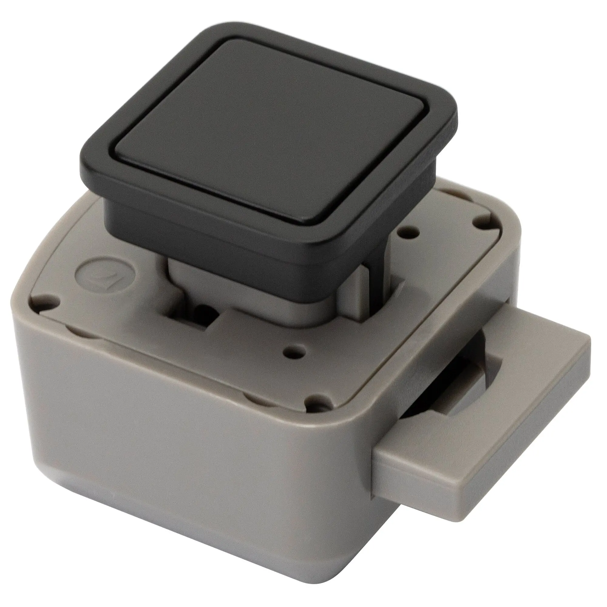 R-EVOLUTION Schließsystem eckig CV schwarz matt