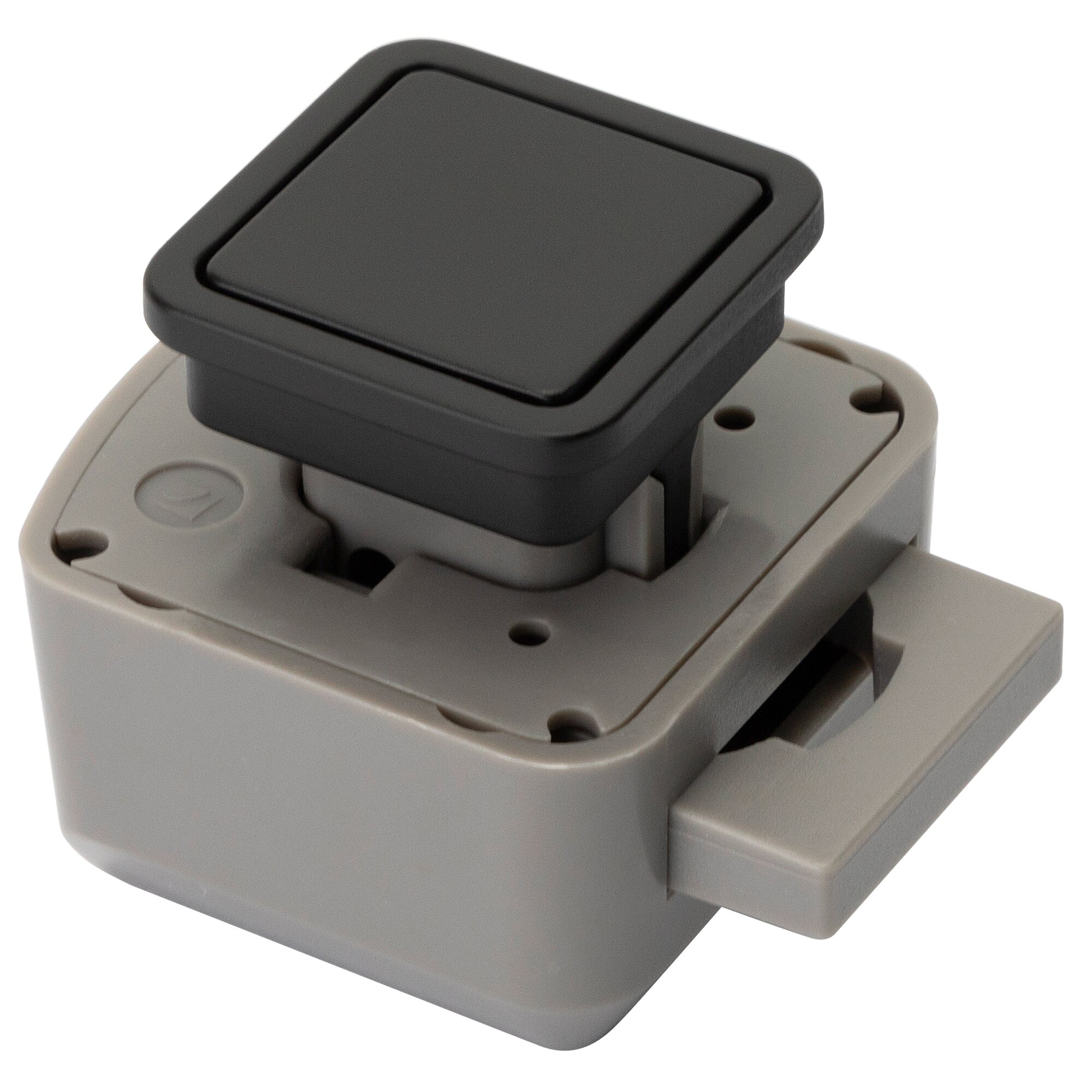 R-EVOLUTION Schließsystem eckig CV schwarz matt