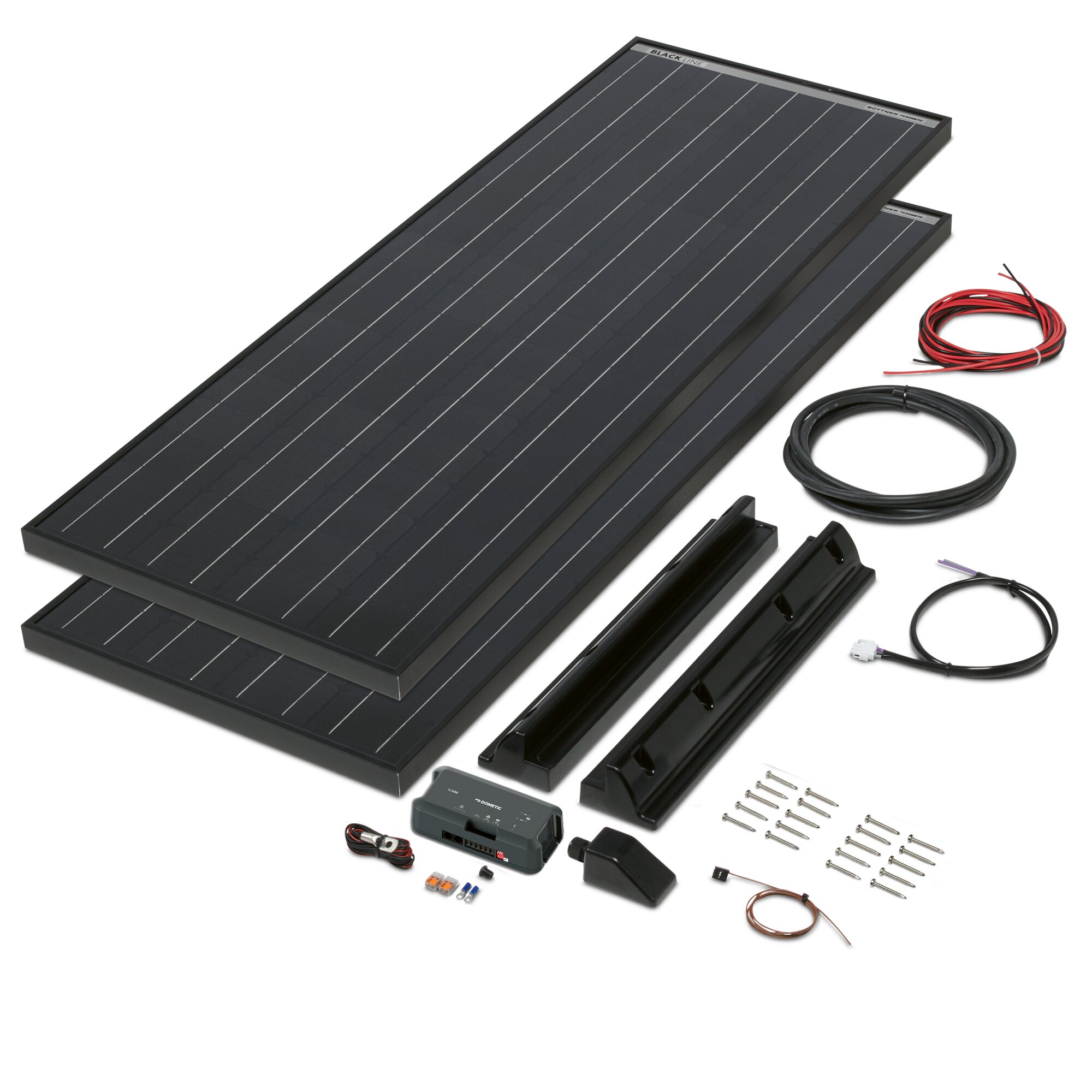 BÜTTNER Dometic MT Power Black Line Autarkie Kit, 300 Wp