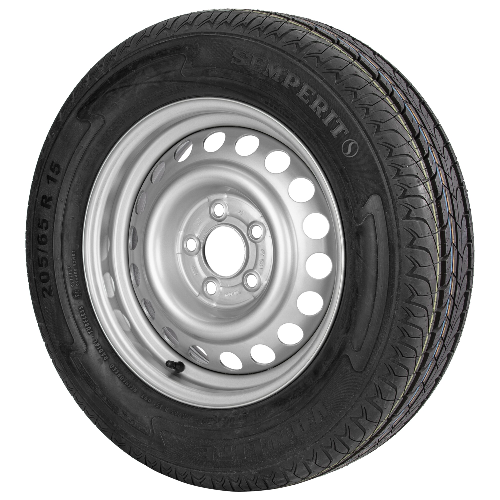 Reserverad für Wohnwagen, Mutter: o - LZ 5, 205/65 R15 XL (5 ½ J x 15)