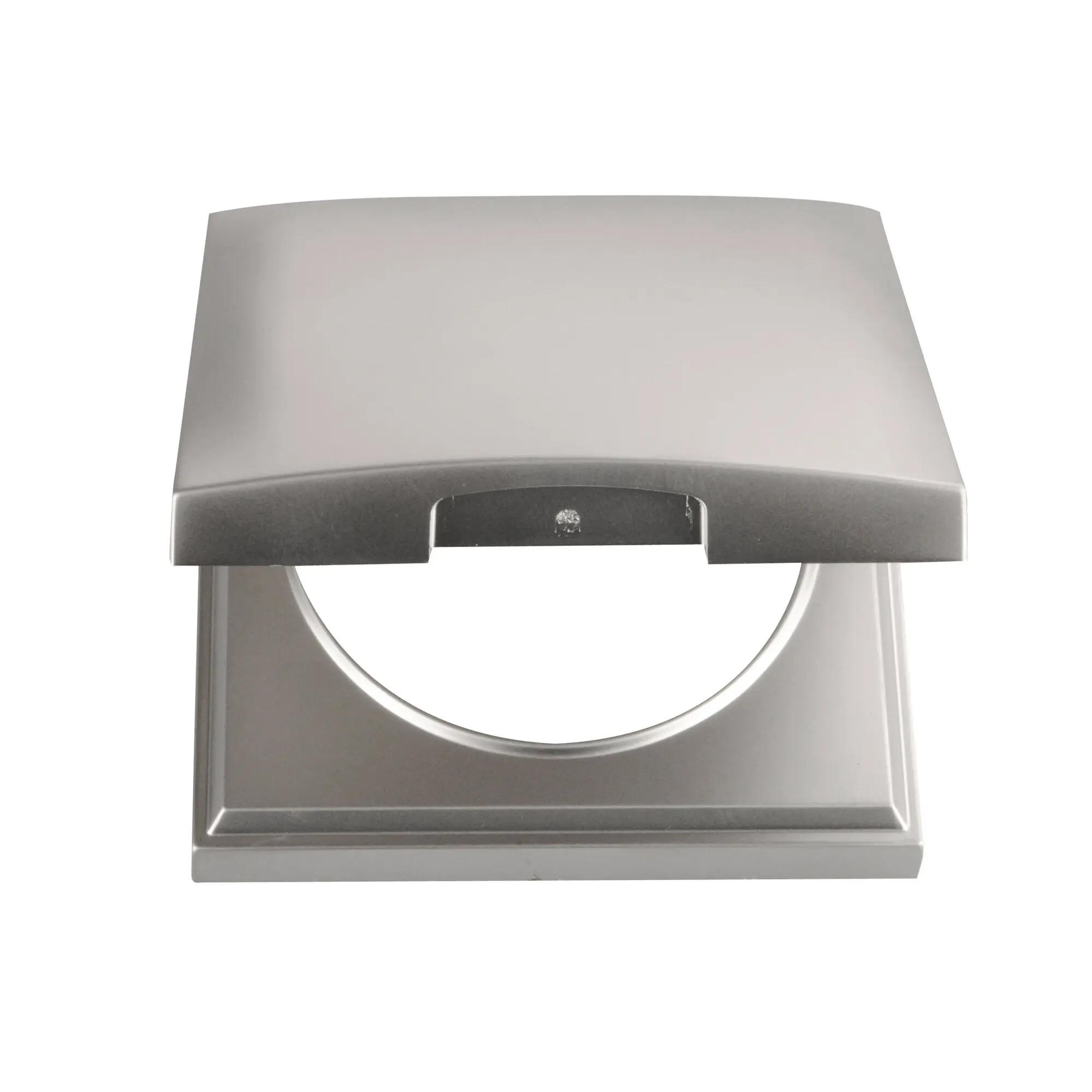 Klappdeckel, chrom matt