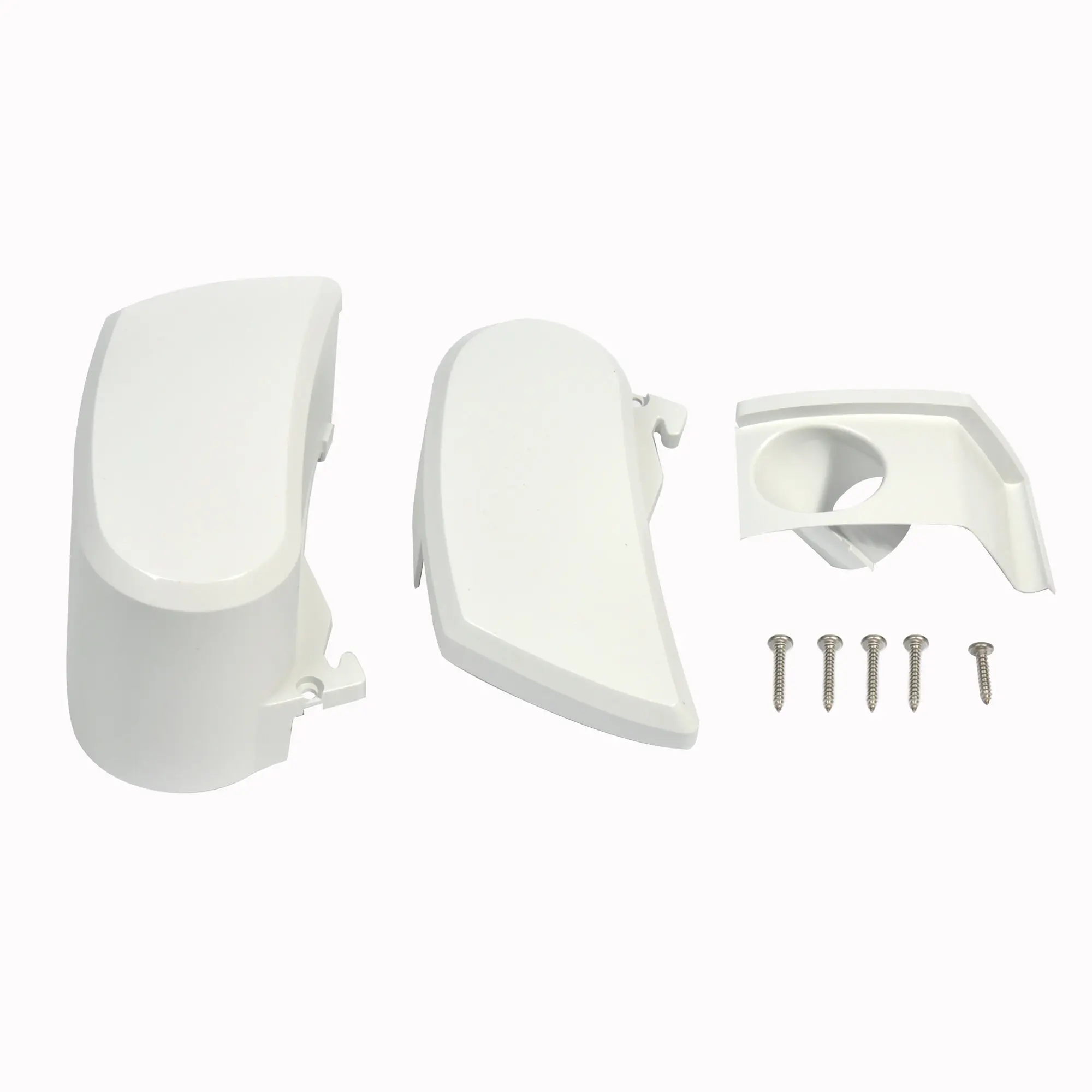 Endkappen, Satz links und rechts für TO 6200, weiß