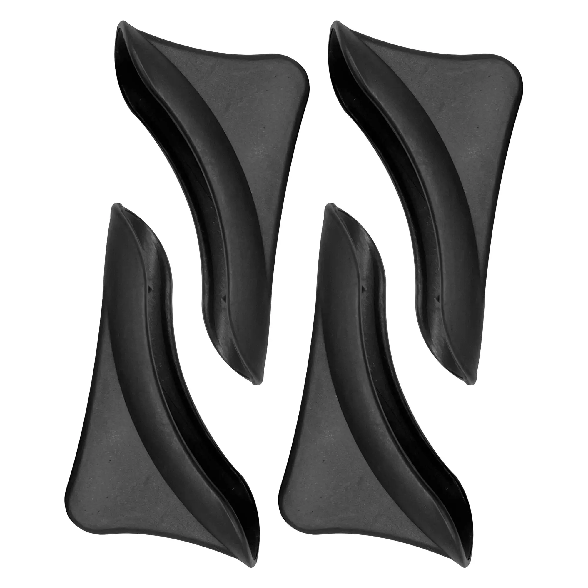 Bodenschoner schwarz, für New Salina, 4er-Set