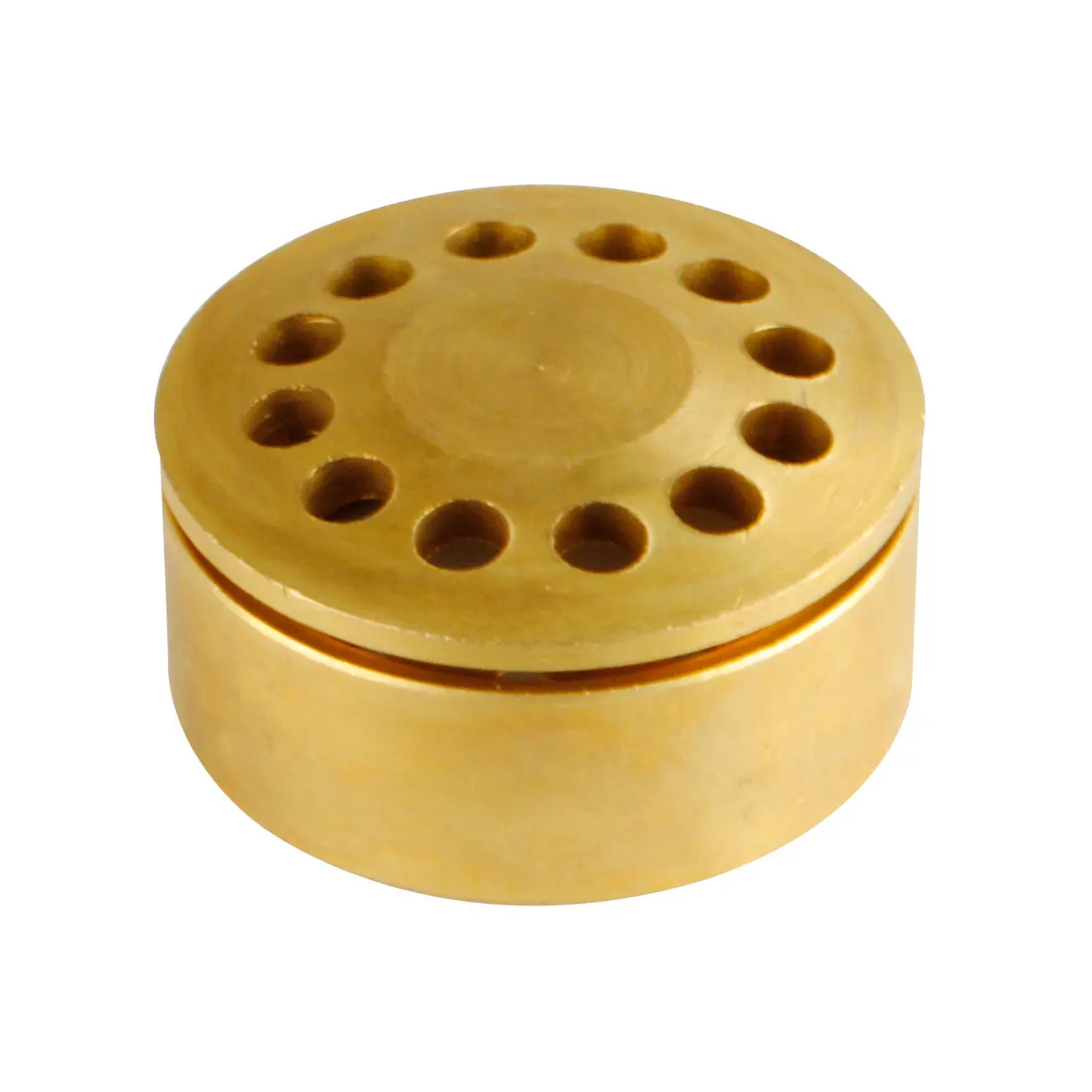 Brennerkopf gelocht 1- und 2-flammig