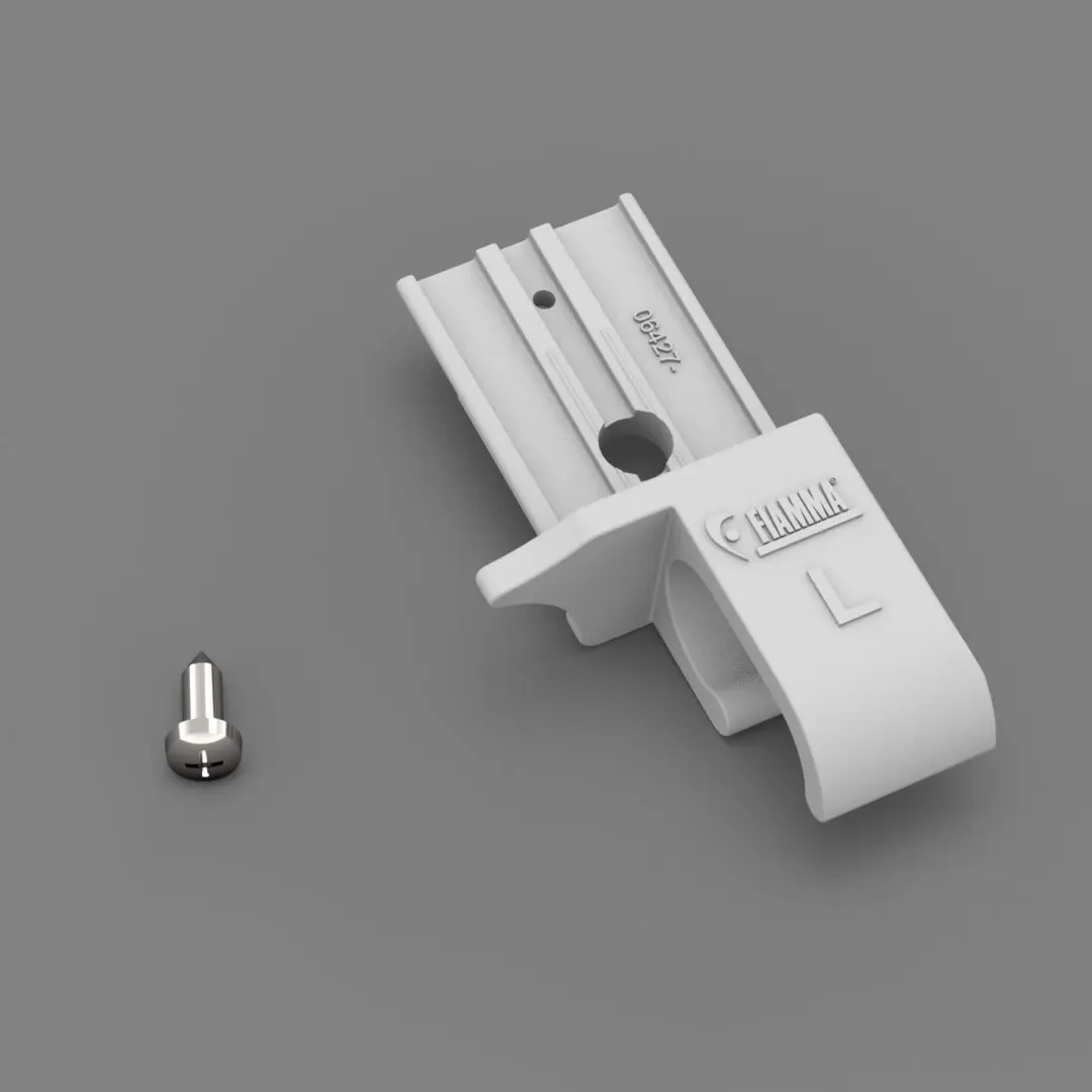 Endstück Fast Clip, hinten links