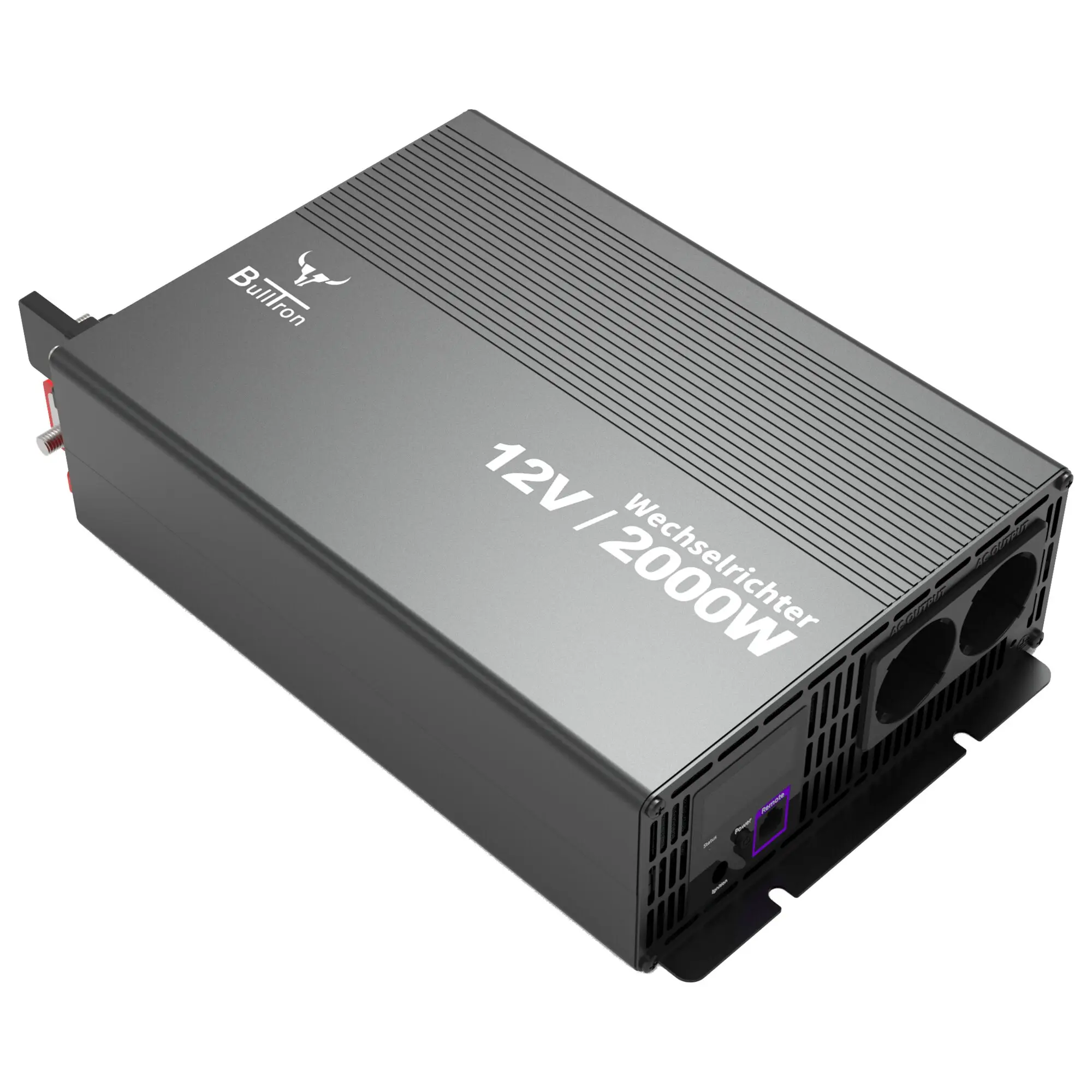 Inverter with Double Socket and Display, 2000 W