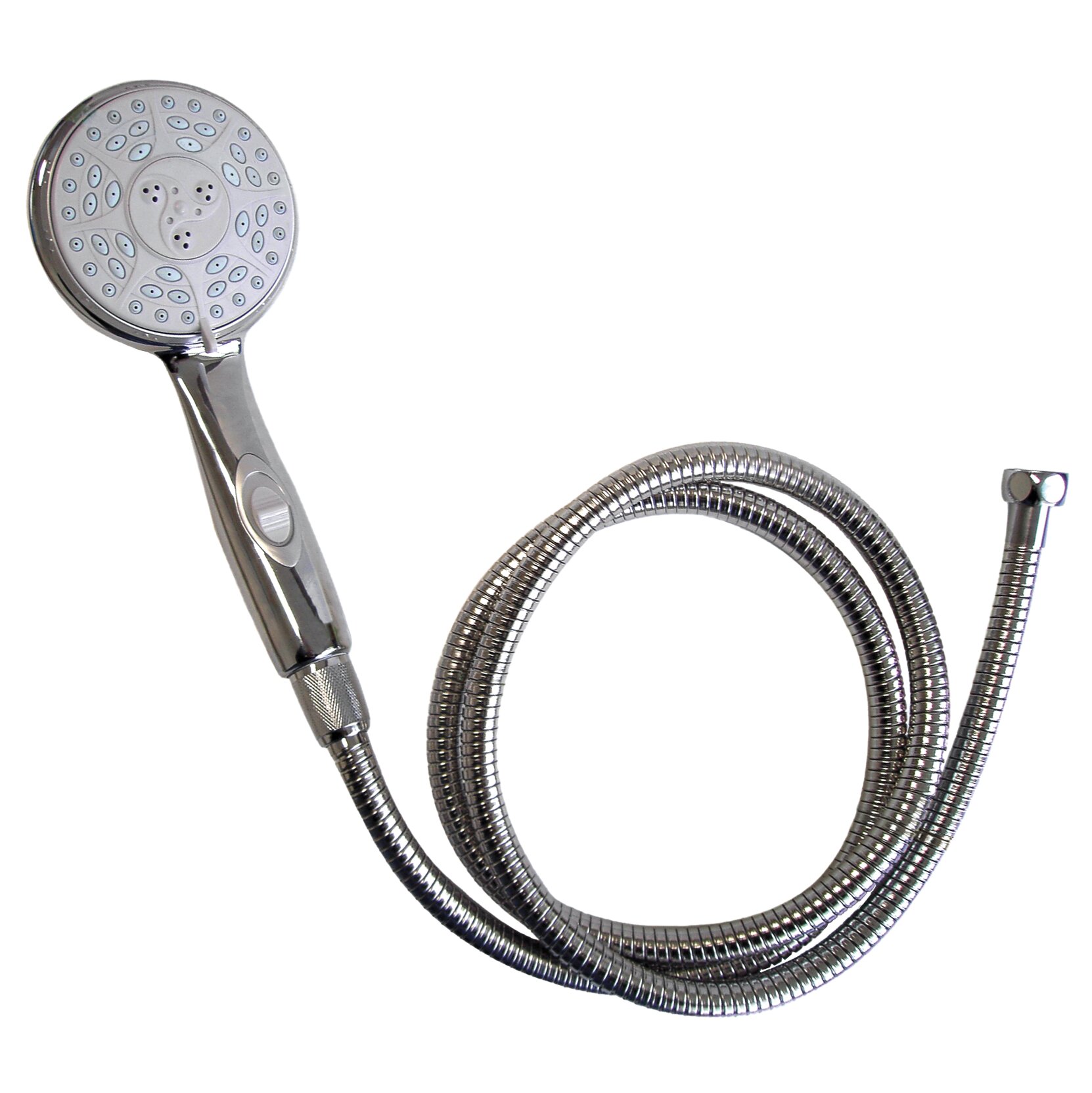 LILIE Duschset mit Schlauch (1,5 m), chrom