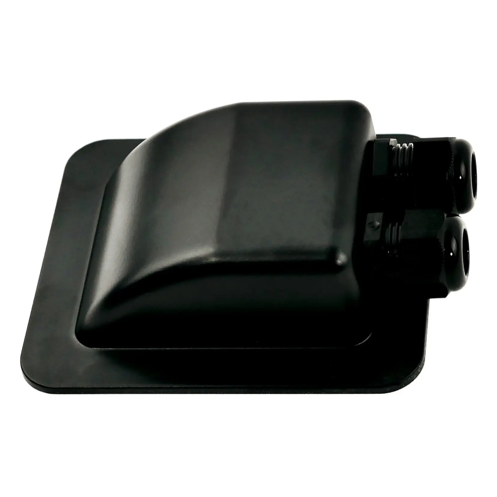 Dachdurchführung schwarz, 2 Ausgänge