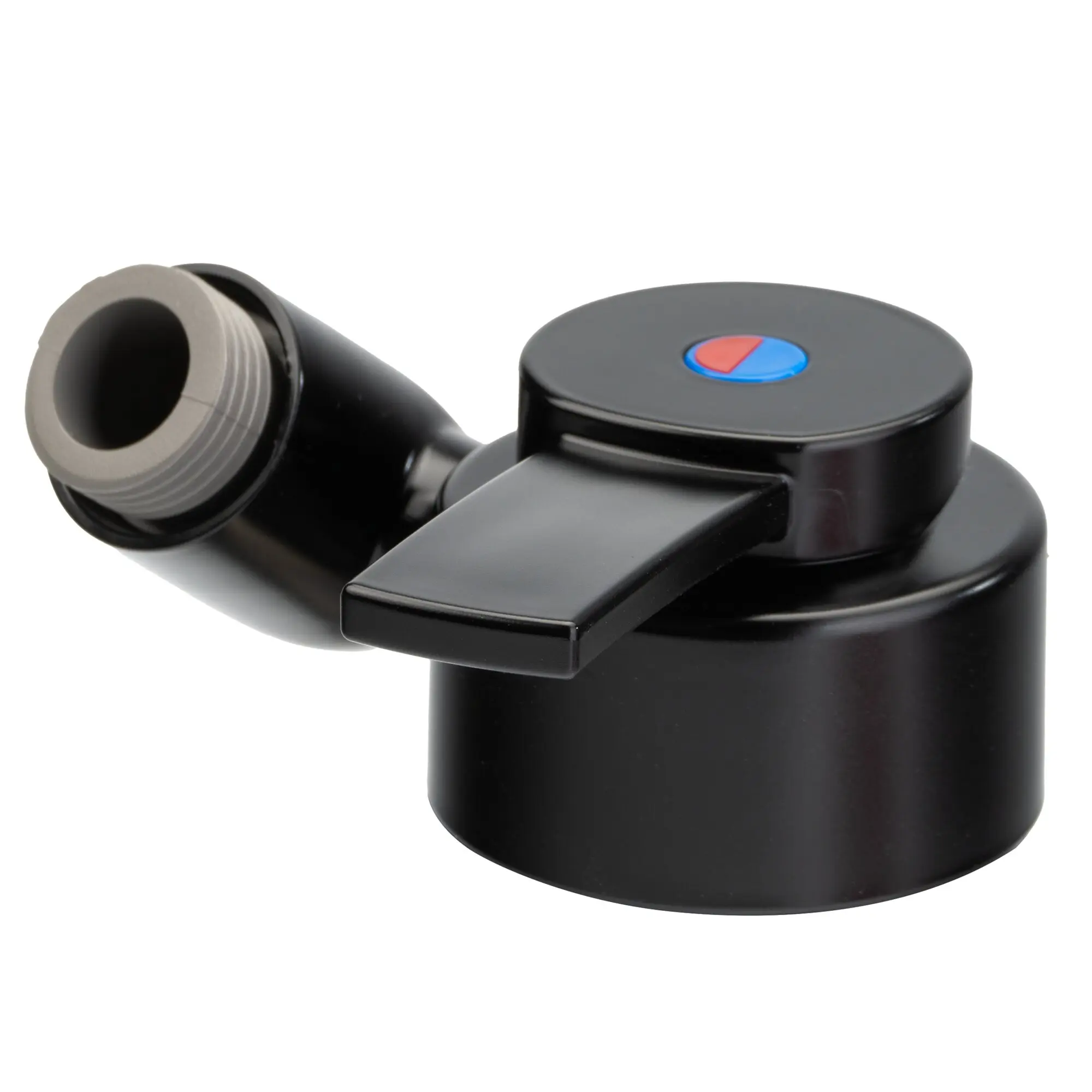 Duschanschluss Florenz 1/2", schwarz matt