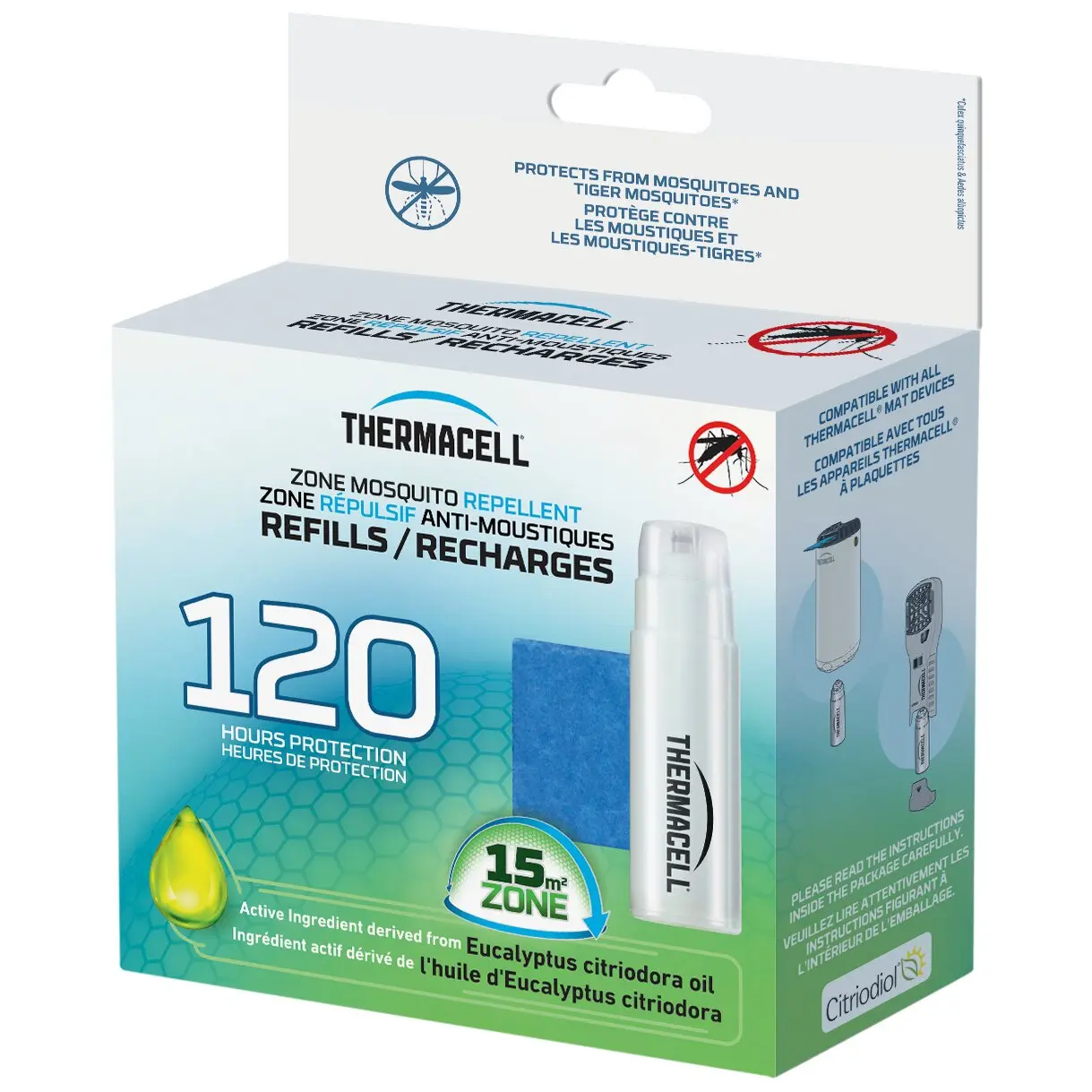 Insect Repellent Refill Pack 120 h, PT-19