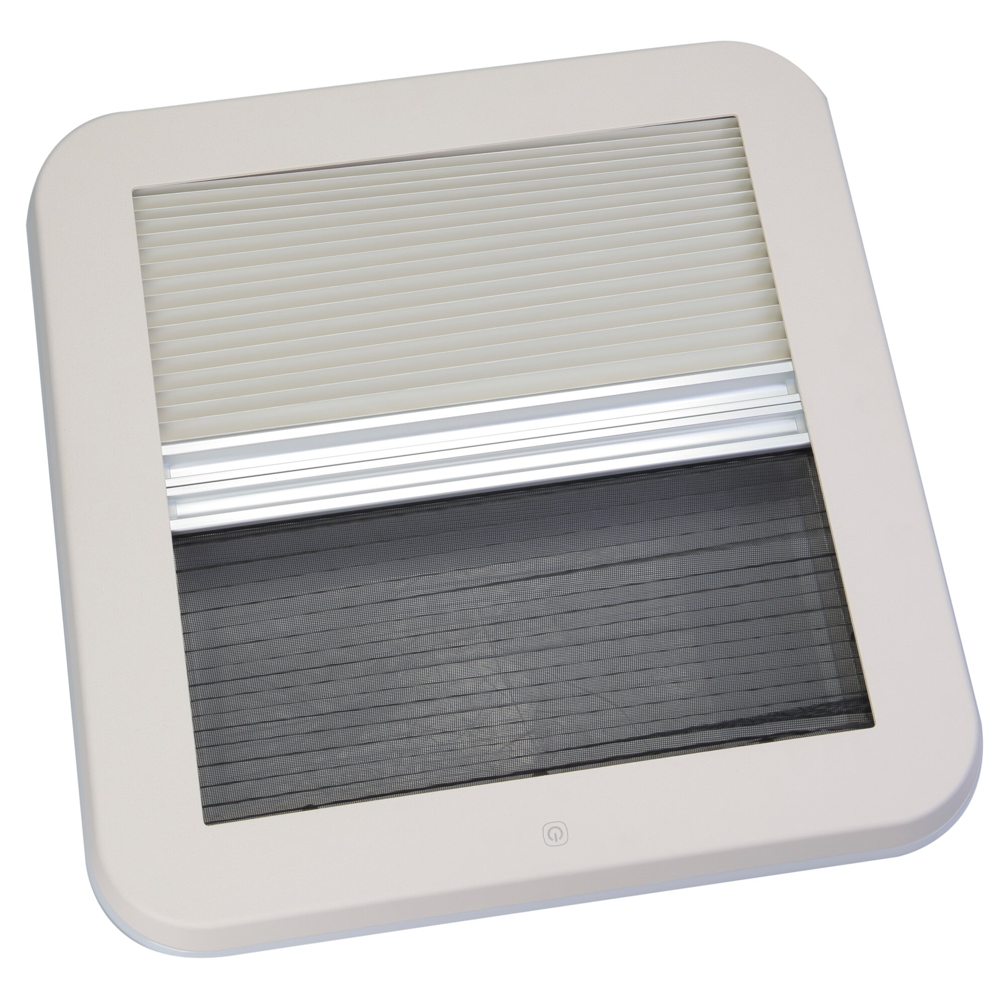 Skylight with LED, Blackout Blind and Fly Screen, 400 x 400 mm