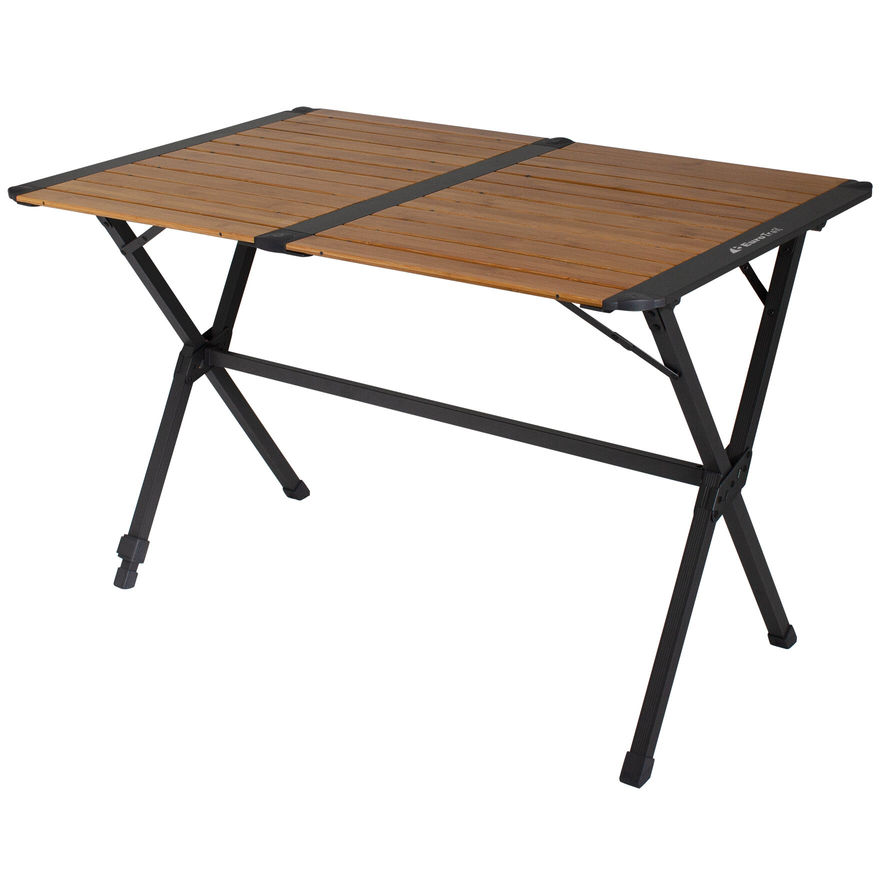 EuroTrail Bambus Rolltisch Chambery, 110 cm