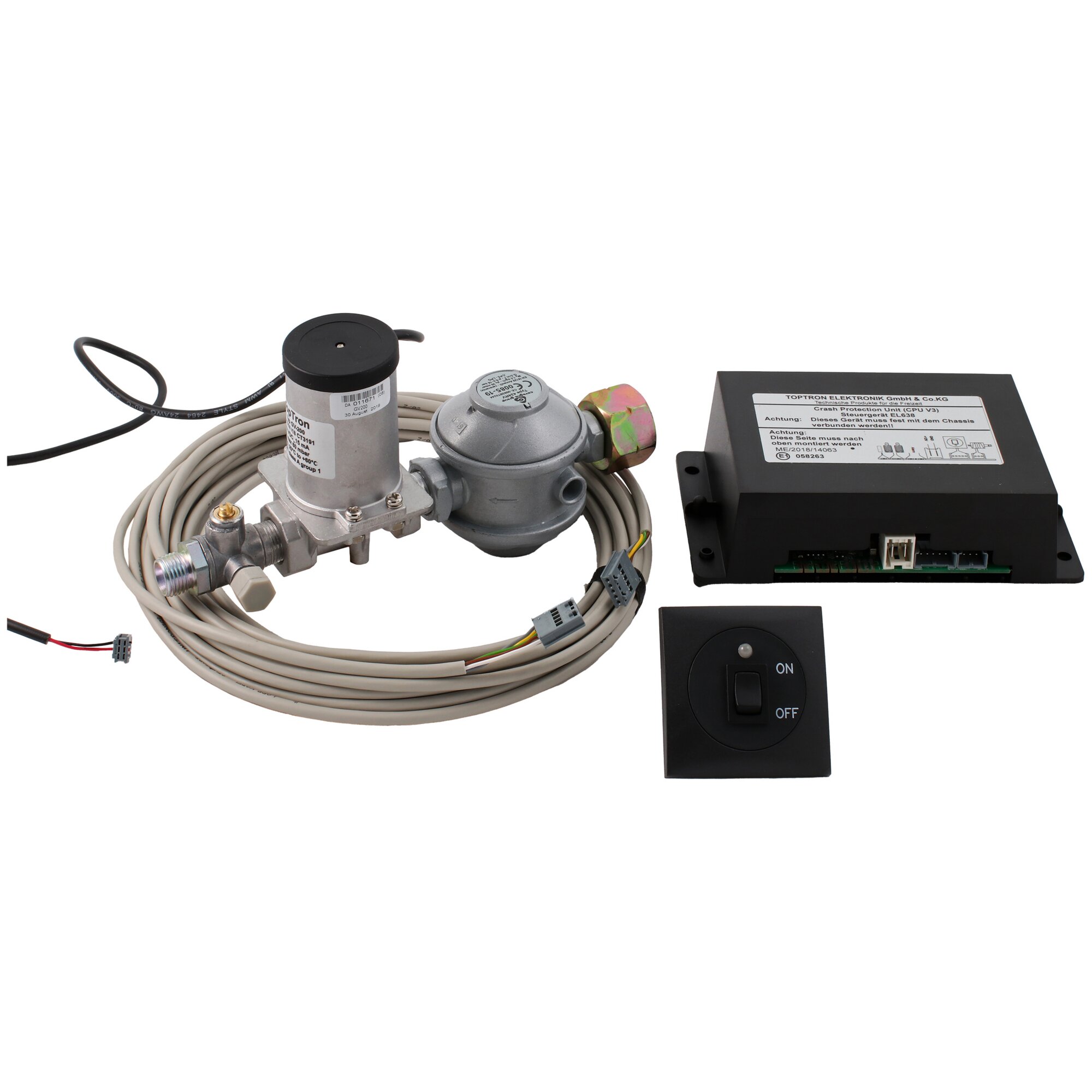 Crash Protection Unit Gas Tank