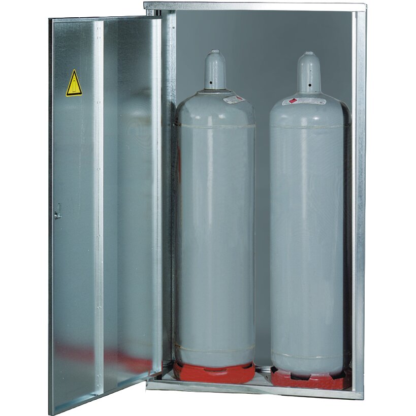 GOK Gasflaschen-Schrank, Bauwagen, 2 x 33 kg