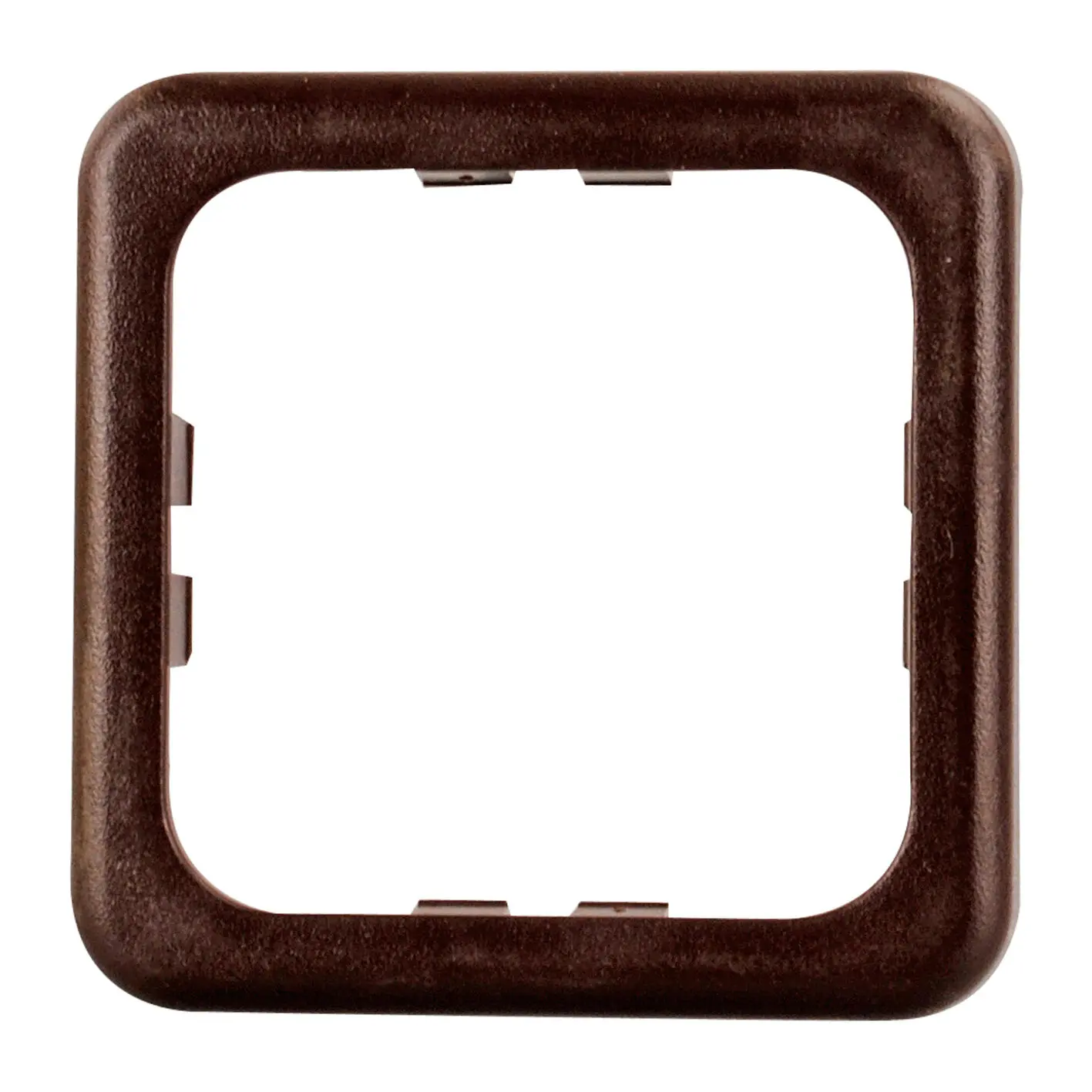 Abdeckrahmen braun, 1-fach