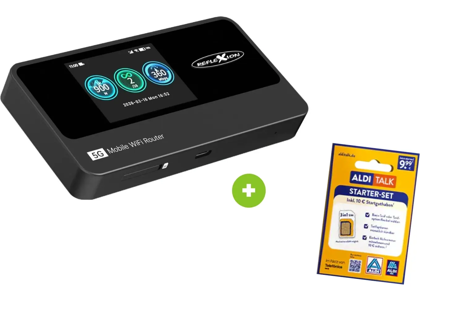 Router Reflexion 5G connect inkl. SIM-Karte Aldi-Talk im Wert von 9,99 € (gültig 4 Wochen) geschenkt