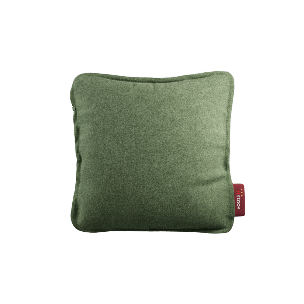 Wärmekissen Ploov³ Original - 45 x 45 CM, dunkelgrün
