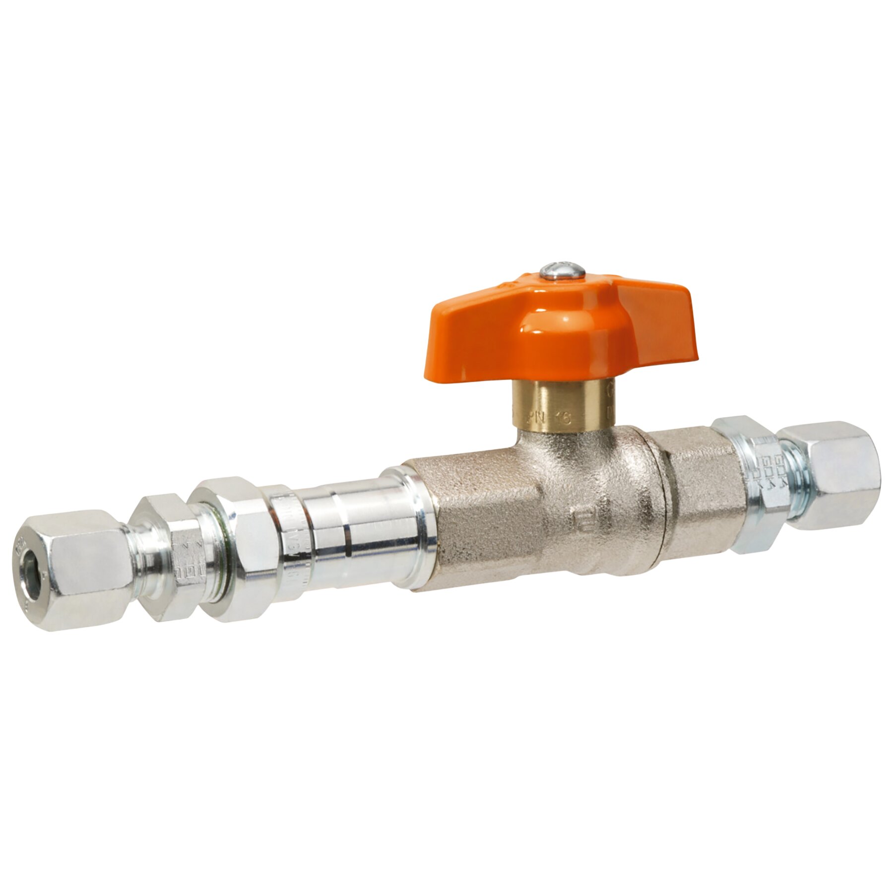 GOK Kugelhahn mit TAE PS 5 bar, bds. RVS 12