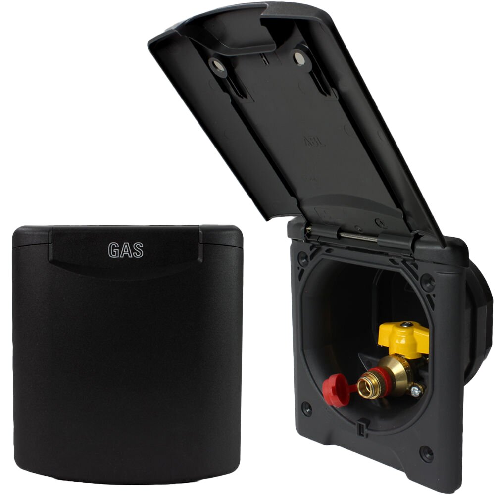 Exterior Socket Gas, black