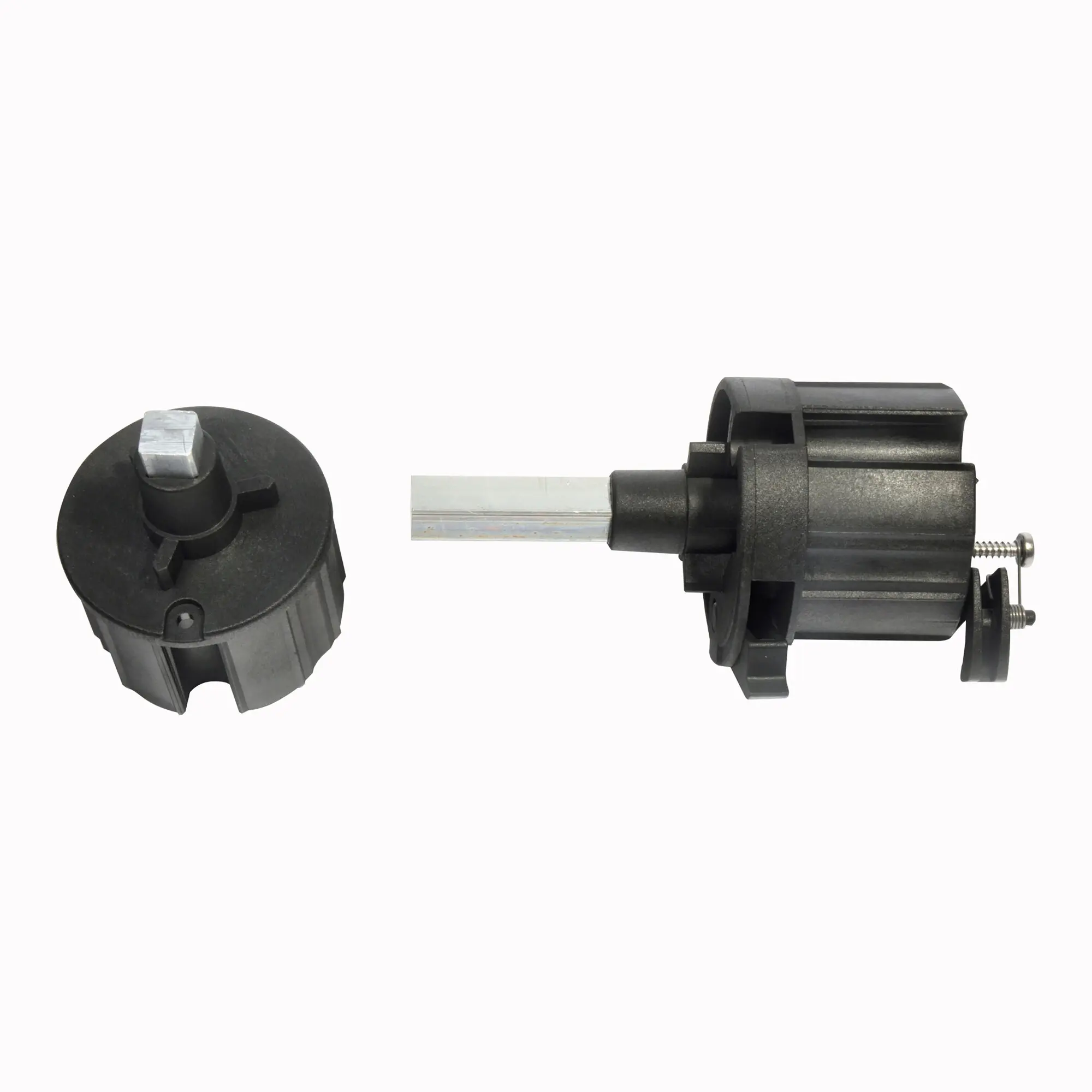 Tuchrollenendkappen TO 8000, Satz links und rechts