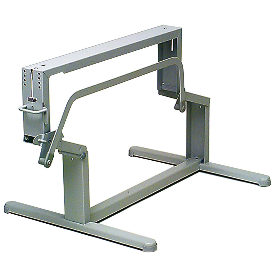 Kesseböhmer Hubtischgestell HTA 116, hellgrau, 75 cm