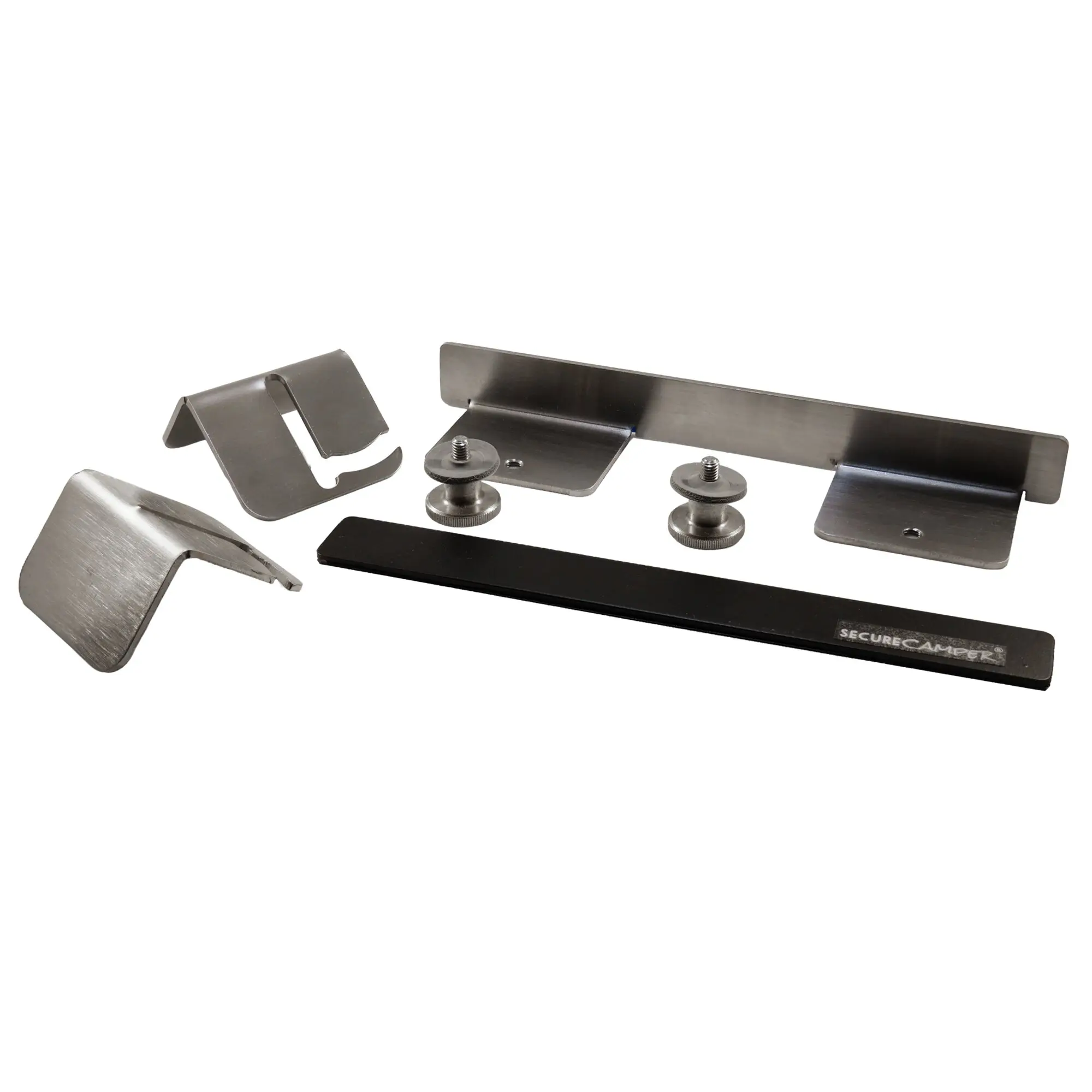 Einbruchschutz für Fenster für Dometic/Polyvision rahmenlos, schwarz, L