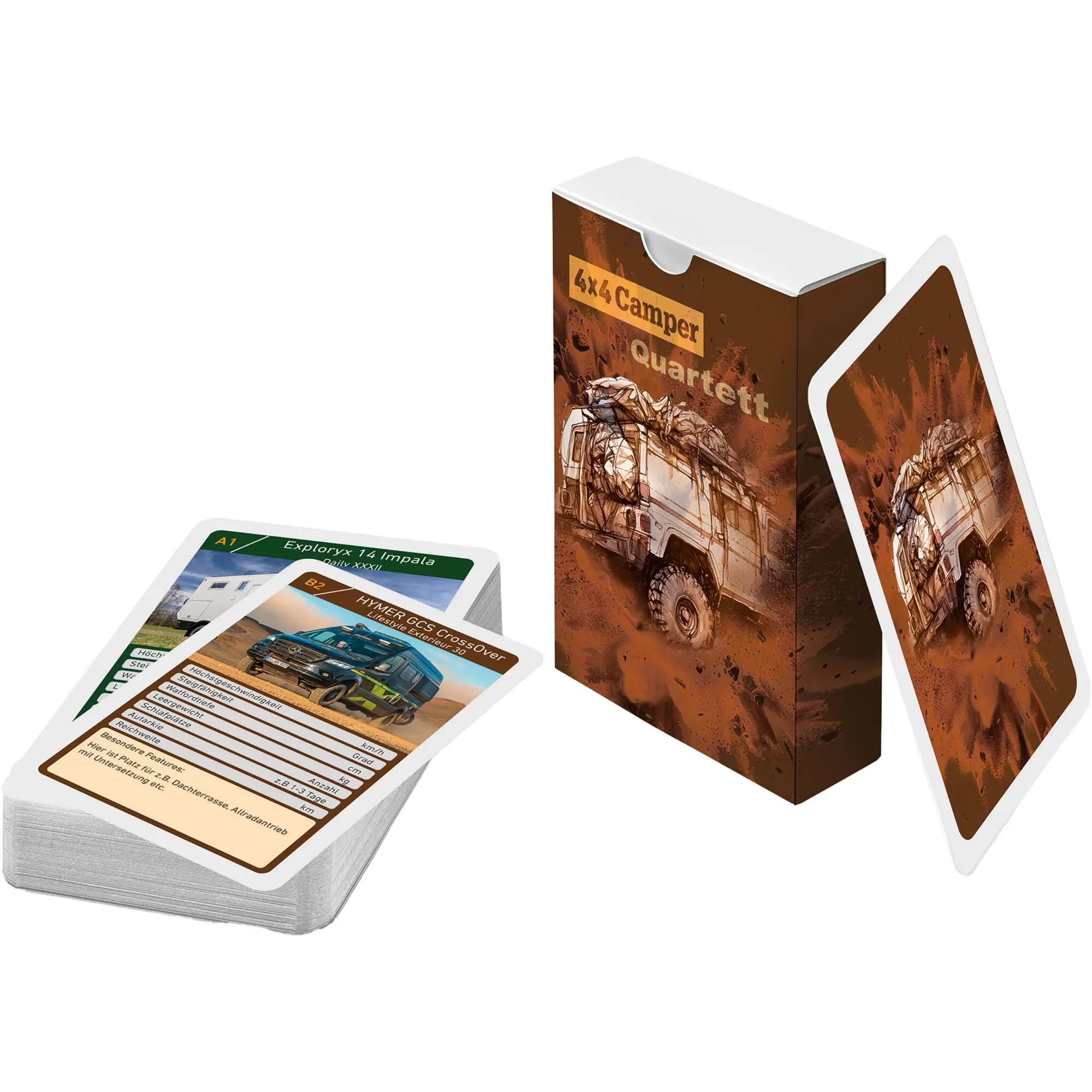 Quartett 4 x 4 Camper