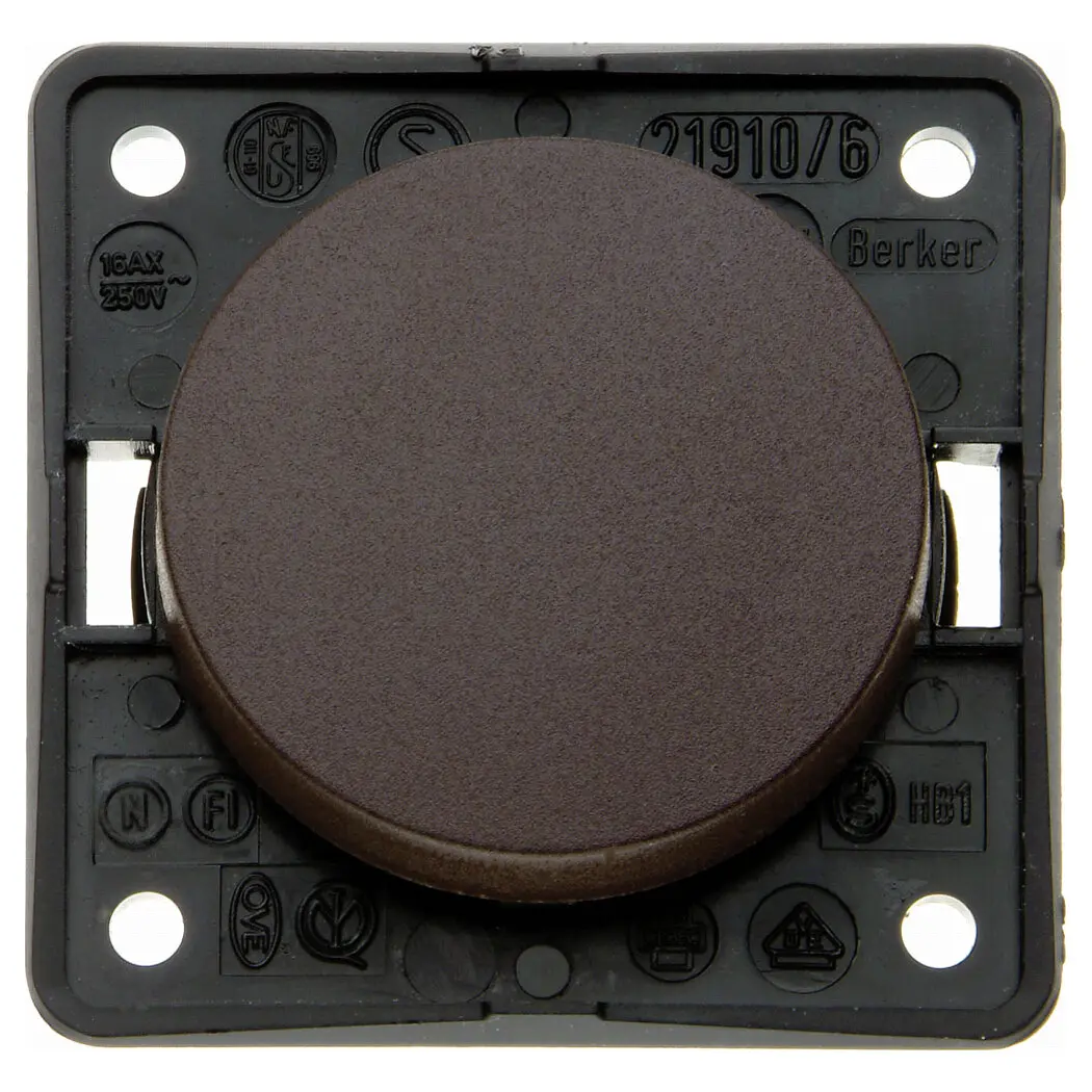Ausschalter, braun