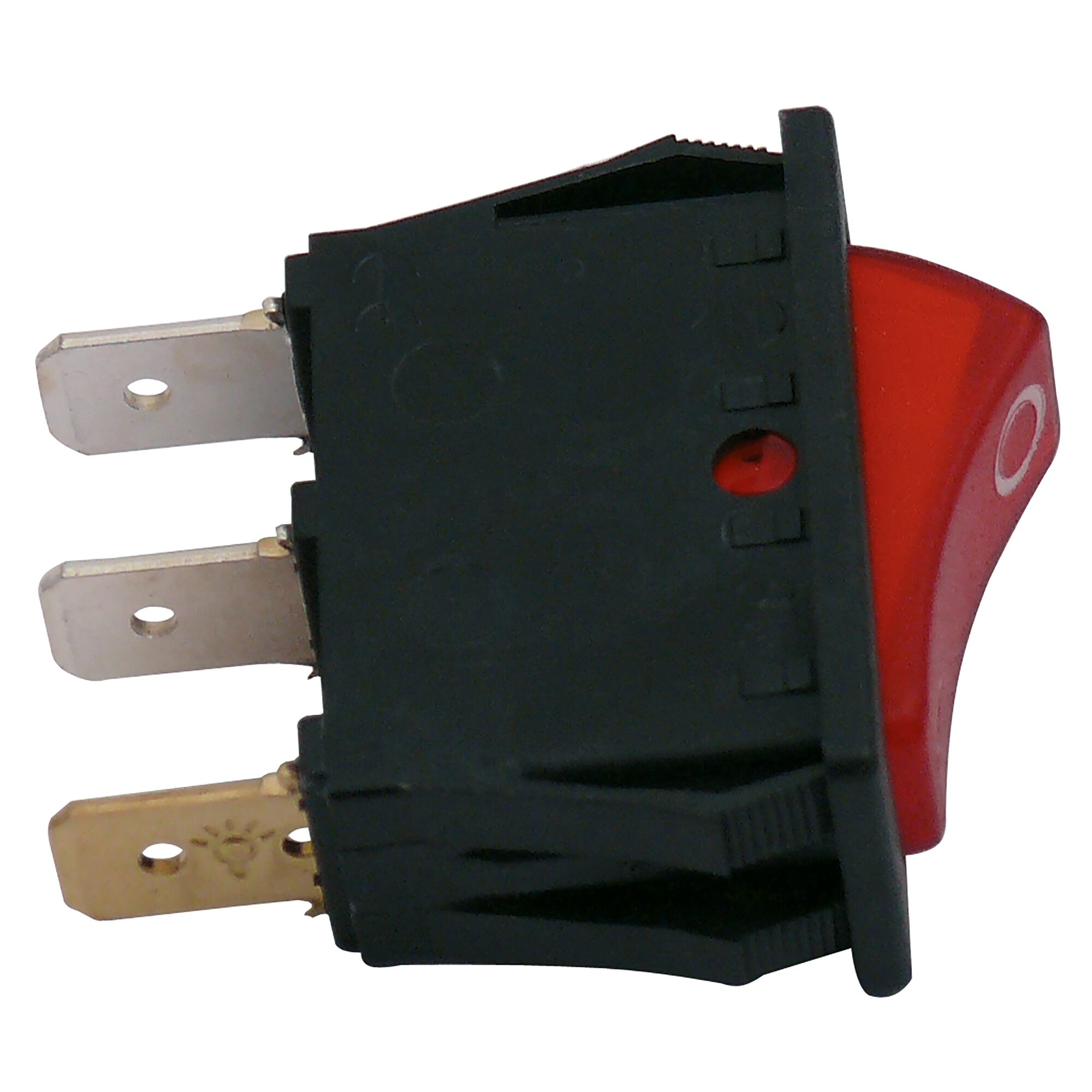Rocker Switch for Dometic Refrigerators, red