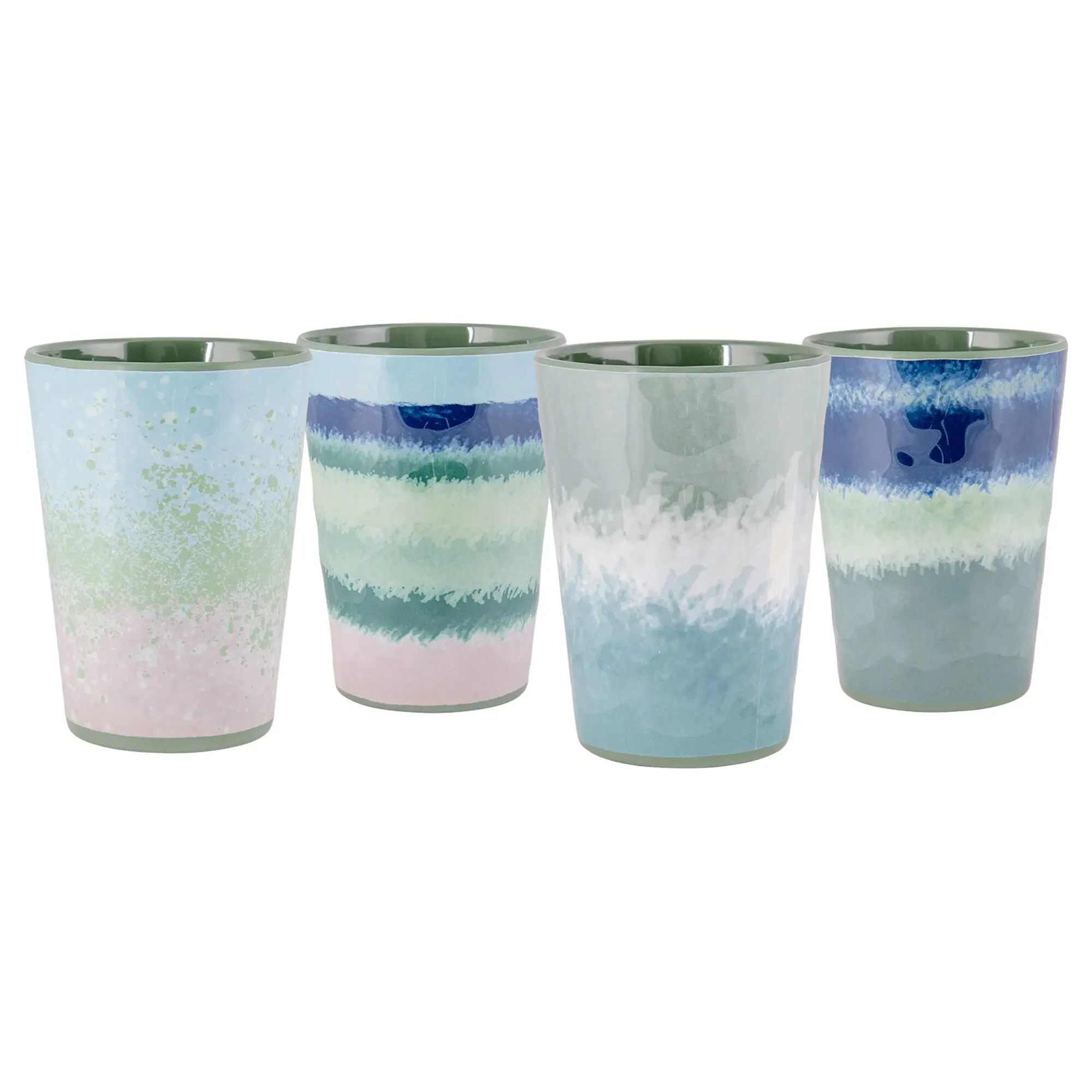 Drinking Cup Halo, 4 Pcs., multicoloured