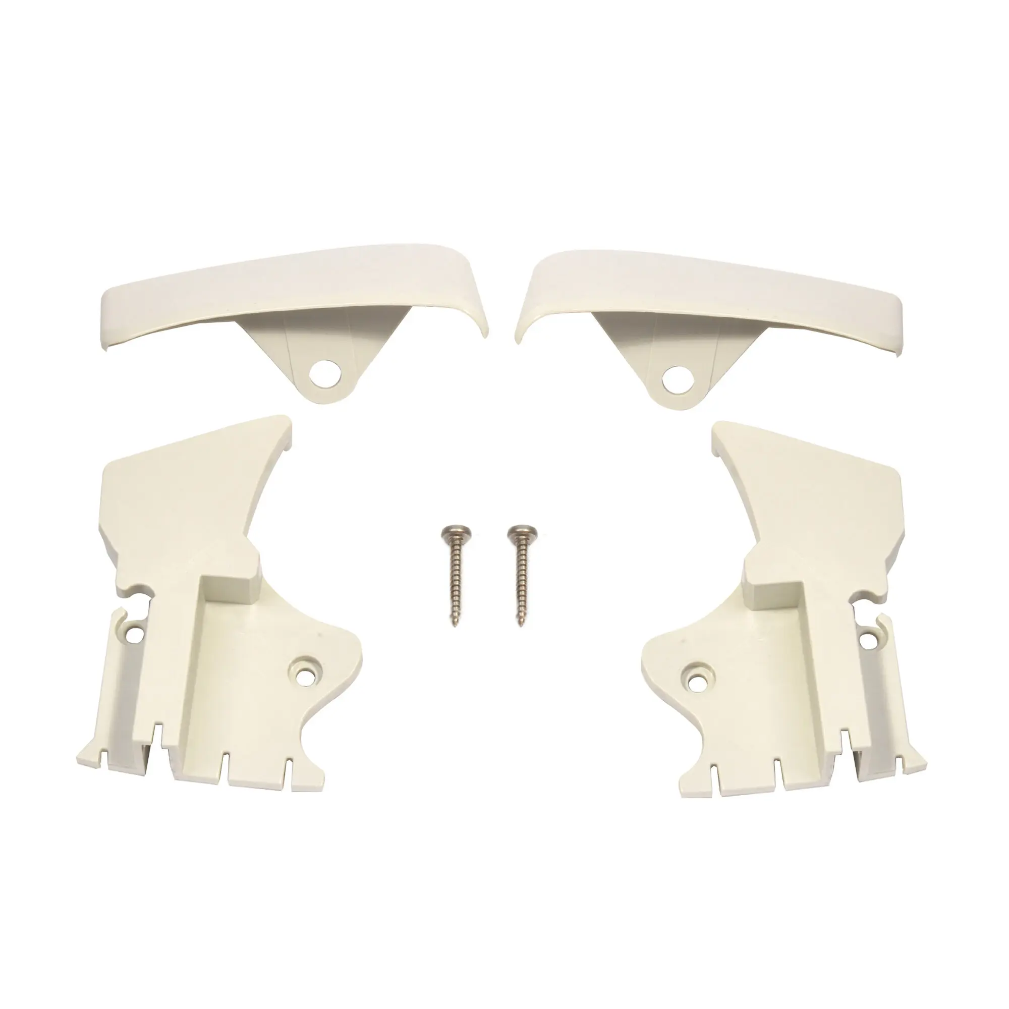 Frontblendenendkappen für TO 8000, creme-weiß