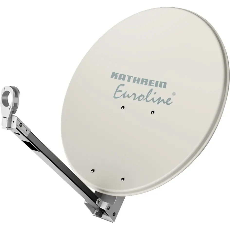 Sat-Spiegel KEA 650 mit klappbarem LNB-Arm, graphitgrau