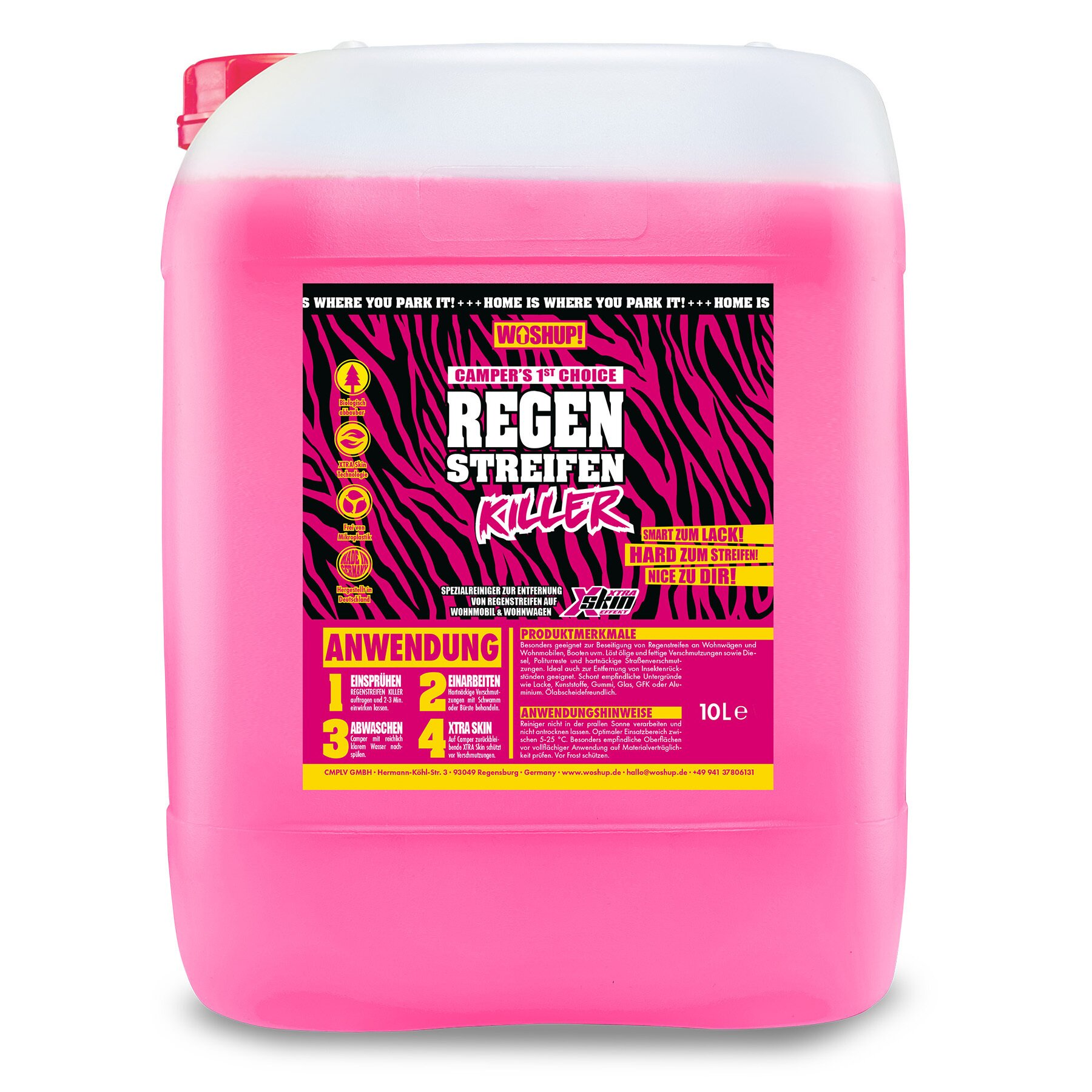 Regenstreifen Killer Rain Streak Remover, 10 l