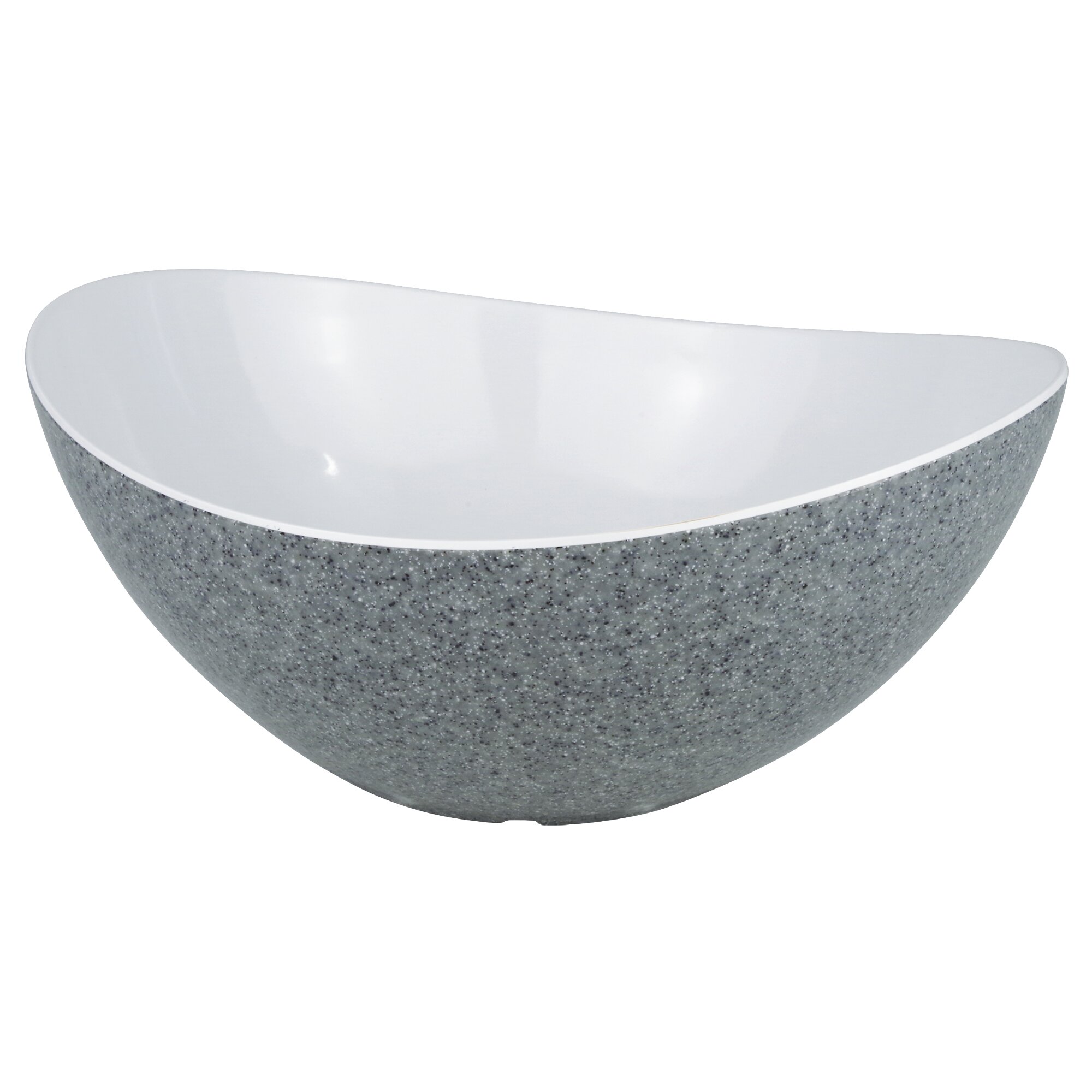 Salad Bowl, granite grey