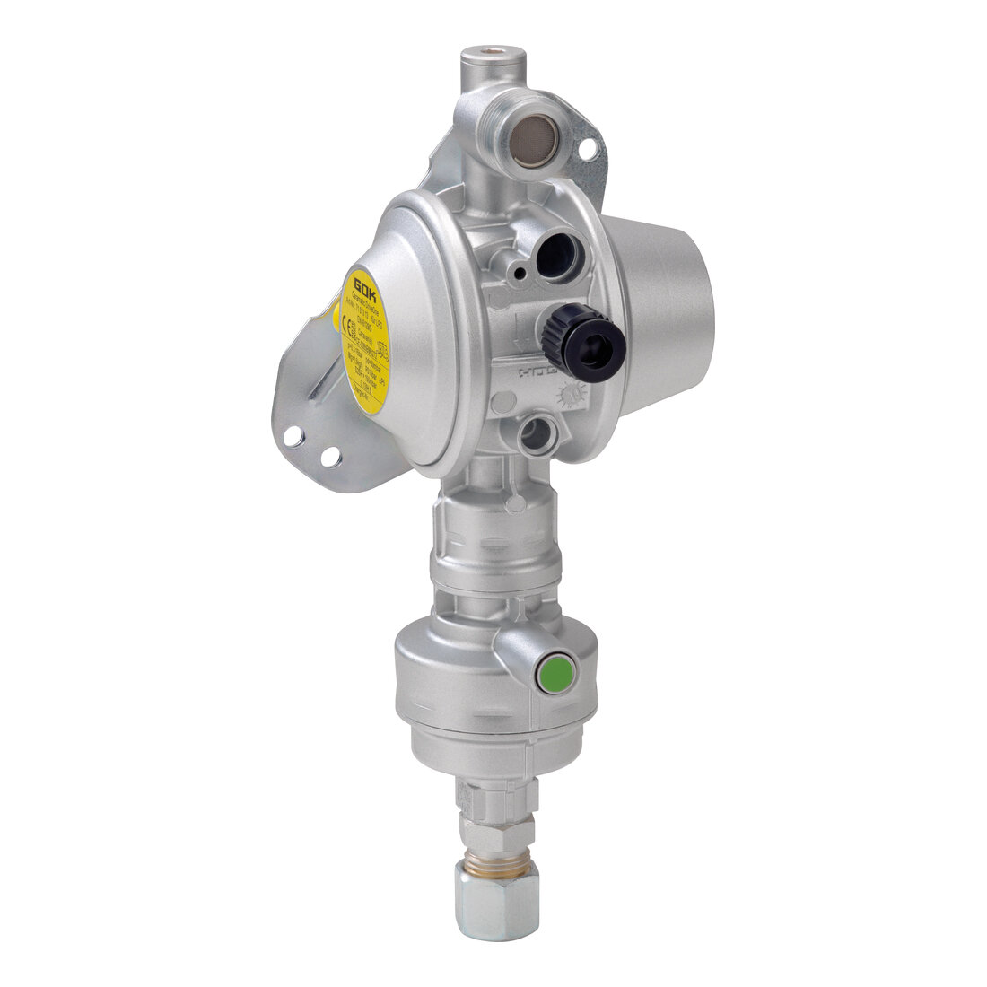 Safety Gas Pressure Control System Caramatic DriveOne, vertical, 30 mbar