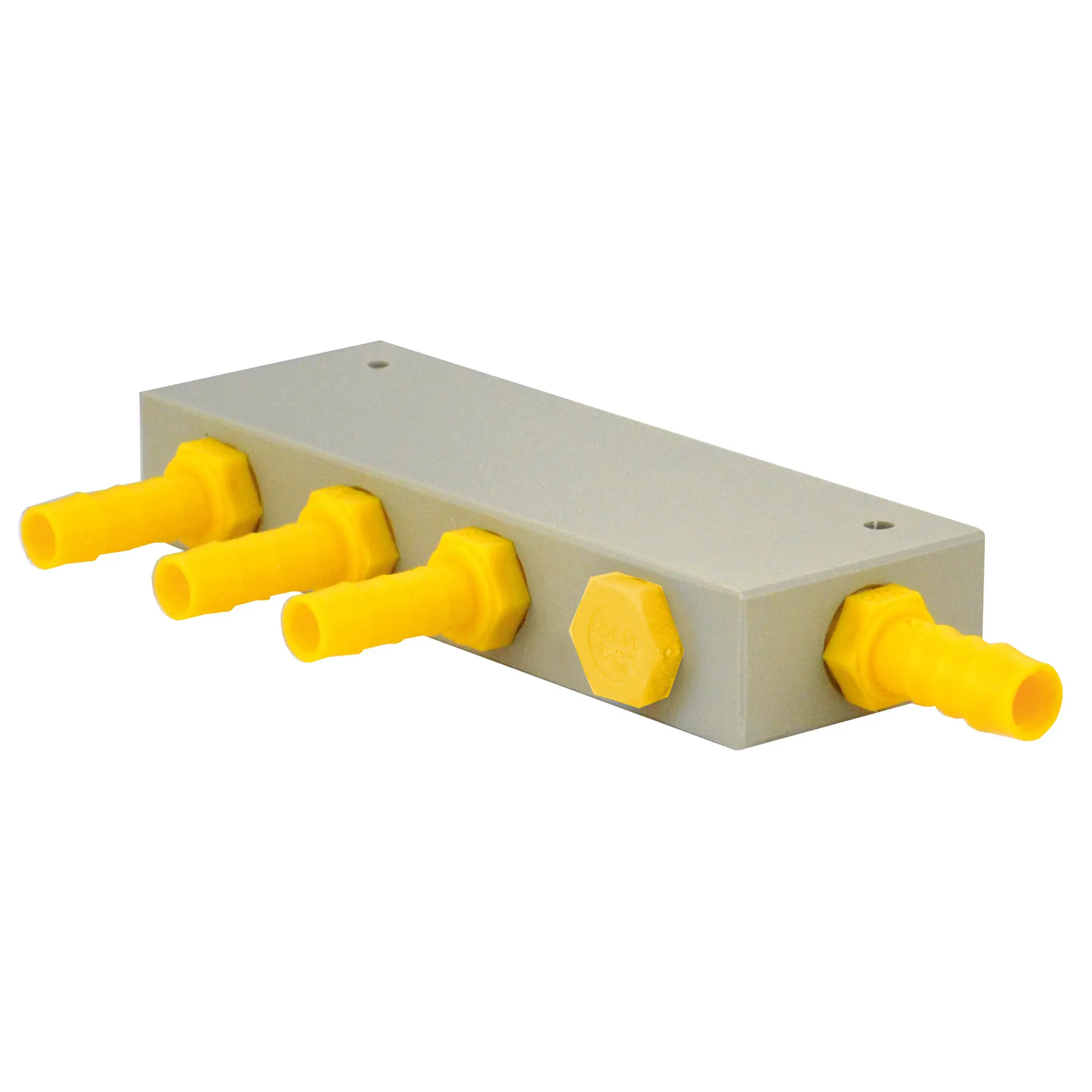 Wasserverteilerblock WeißGELB®, 4-fach