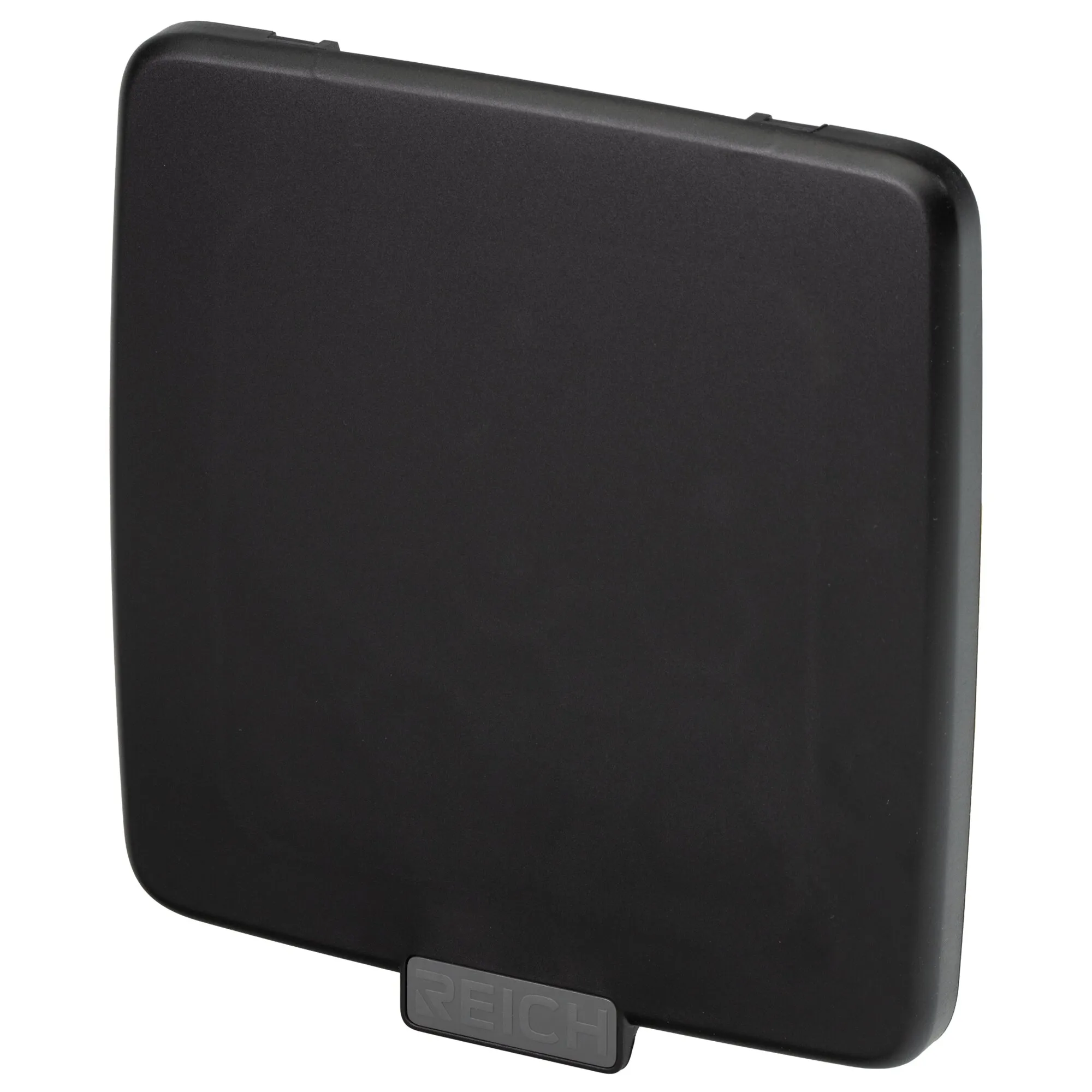 Deckel einfach für Versorgungsklappe Smart Supply, schwarz matt