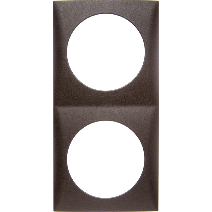 Frame brown, 2-fold, self-service