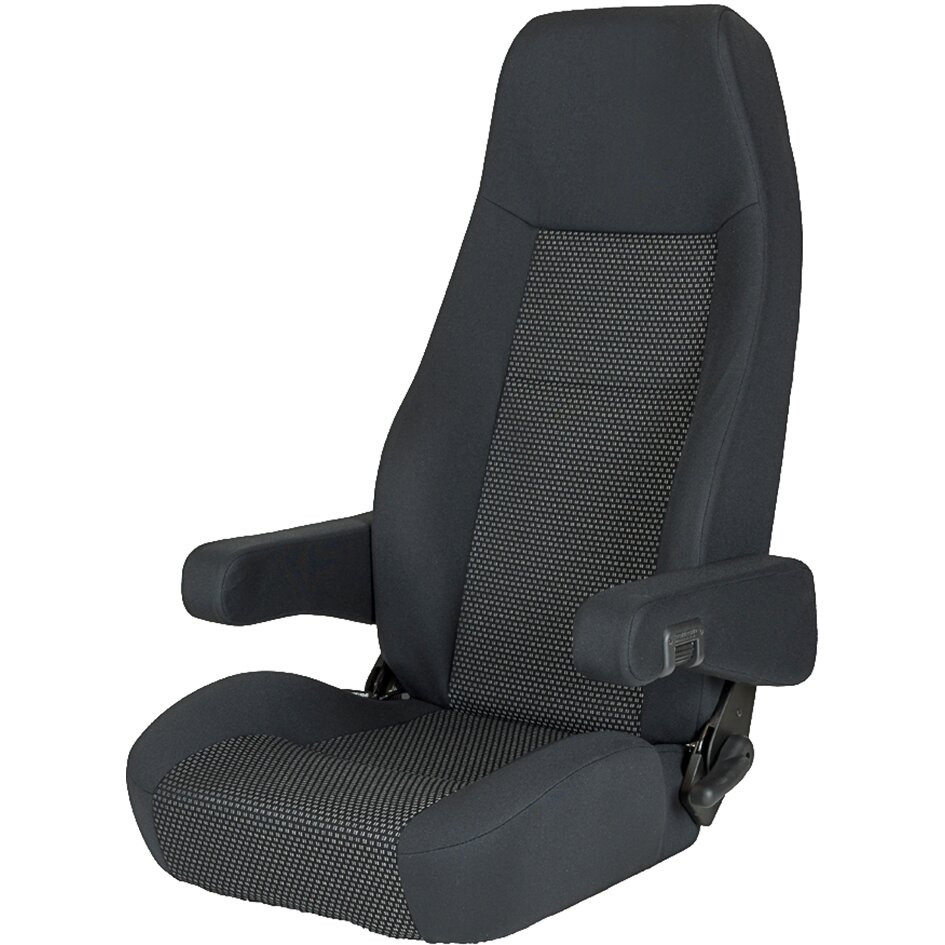 Sportscraft Pilot Seat, black grey, adjustable neck support