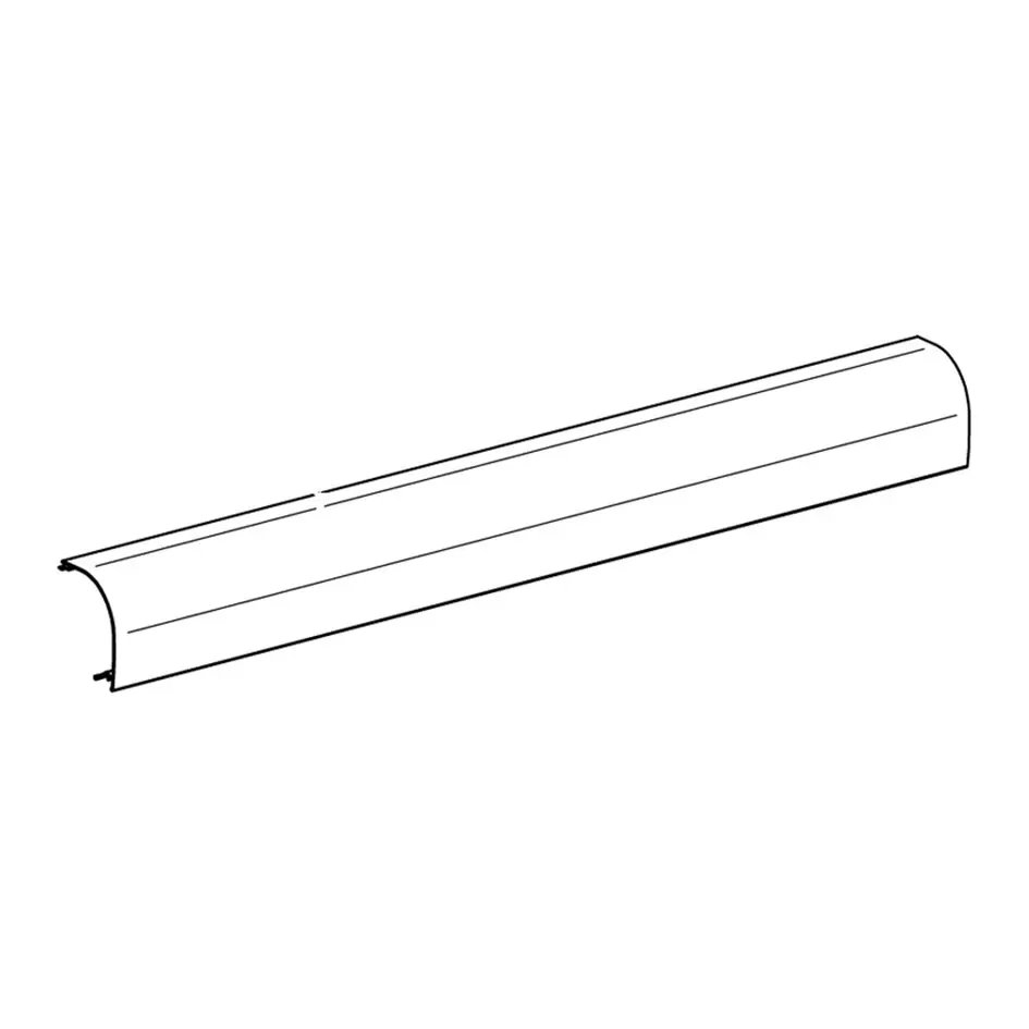 Gehäuse-Oberteil für TO 8000, weiß, 4,50 m