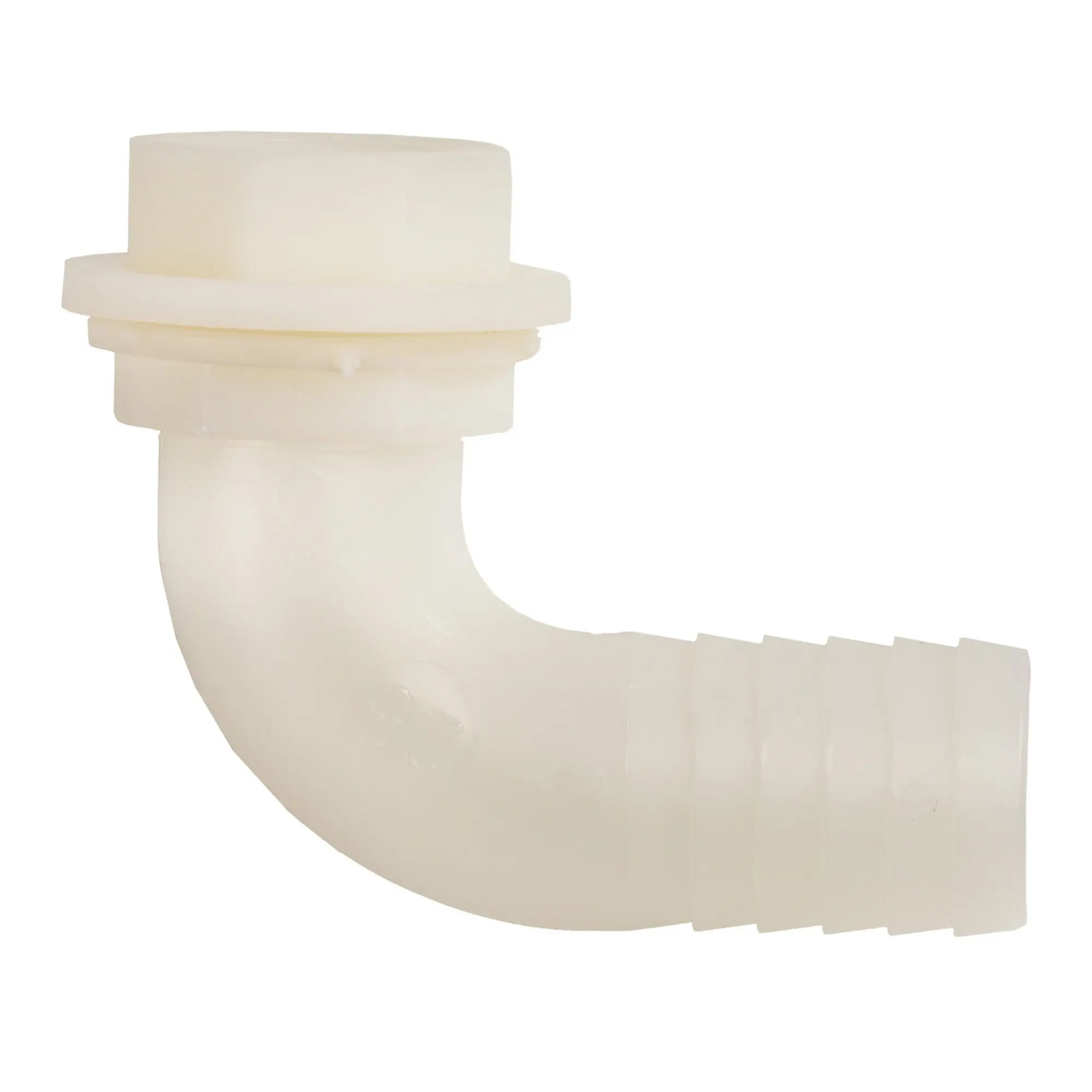 Auslaufstutzen, 25 mm, Winkel