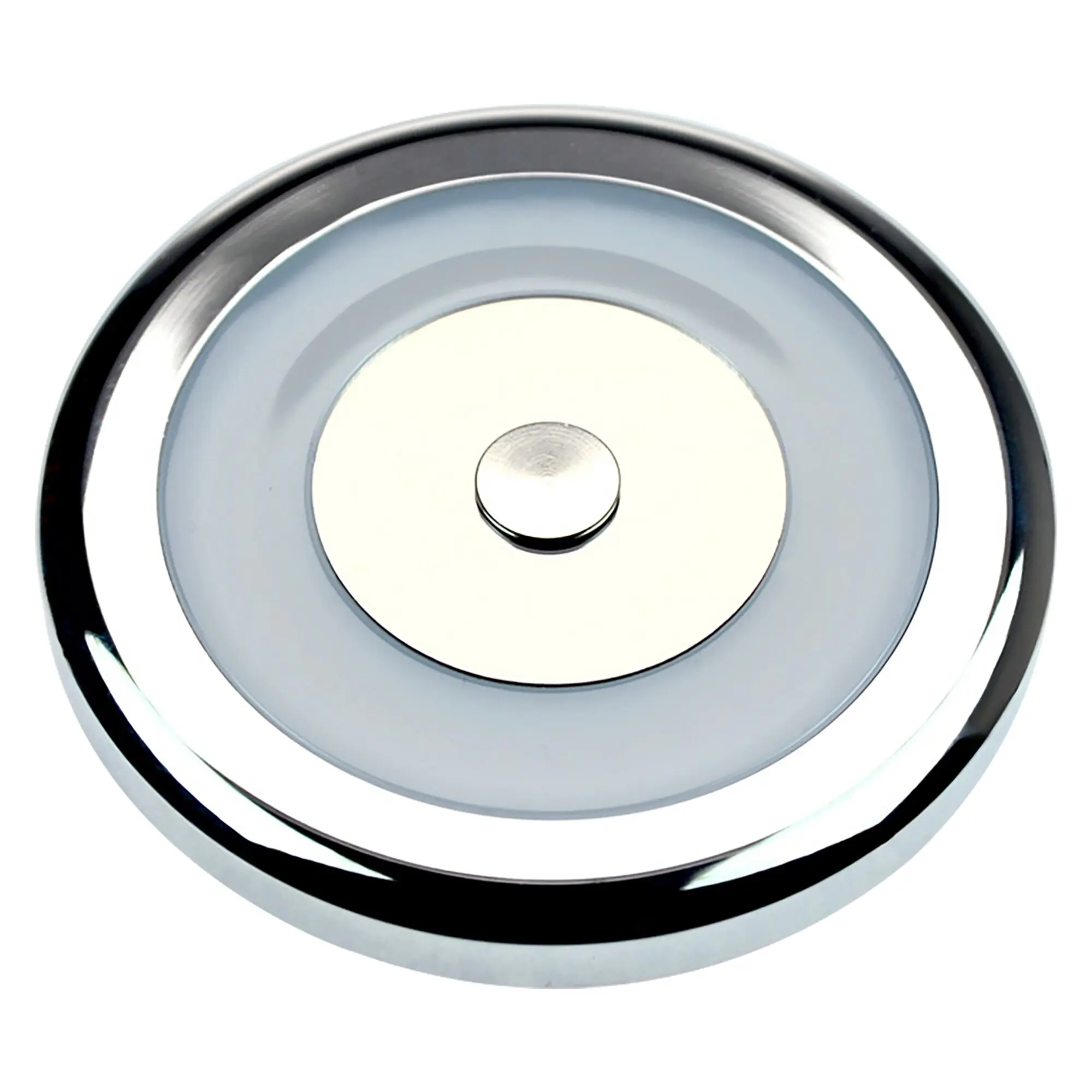 Aufbauleuchte mit Dimmschalter, 3 W, chrom, ø 70 mm