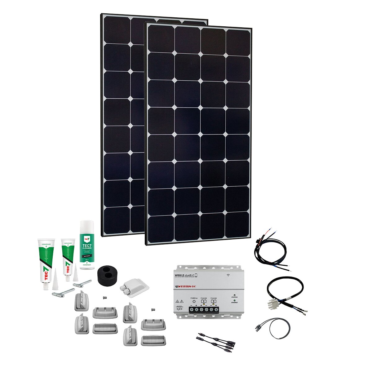 All-In-One Solar System SPR Caravan Kit Solar Peak MPPT