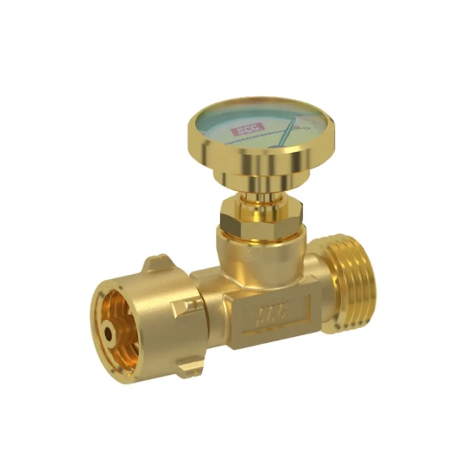 Gascon Sicherheitsadapter für Propangasflaschen, Anschluss G. 12