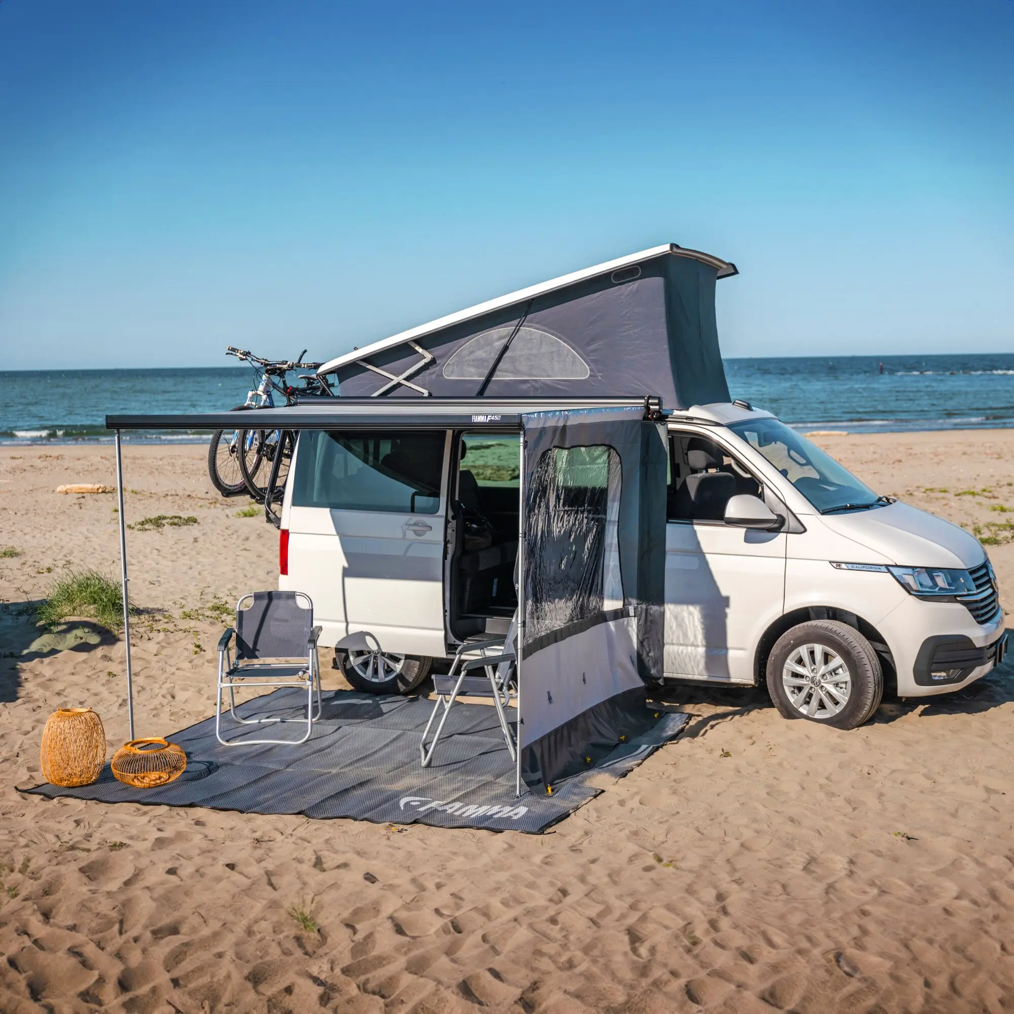 Markise F45s VW T5/T6 California, schwarz