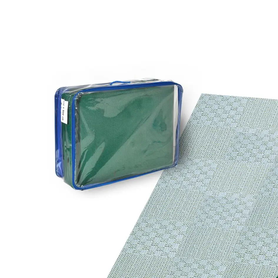 Zeltteppich Plus, blau, 3 m