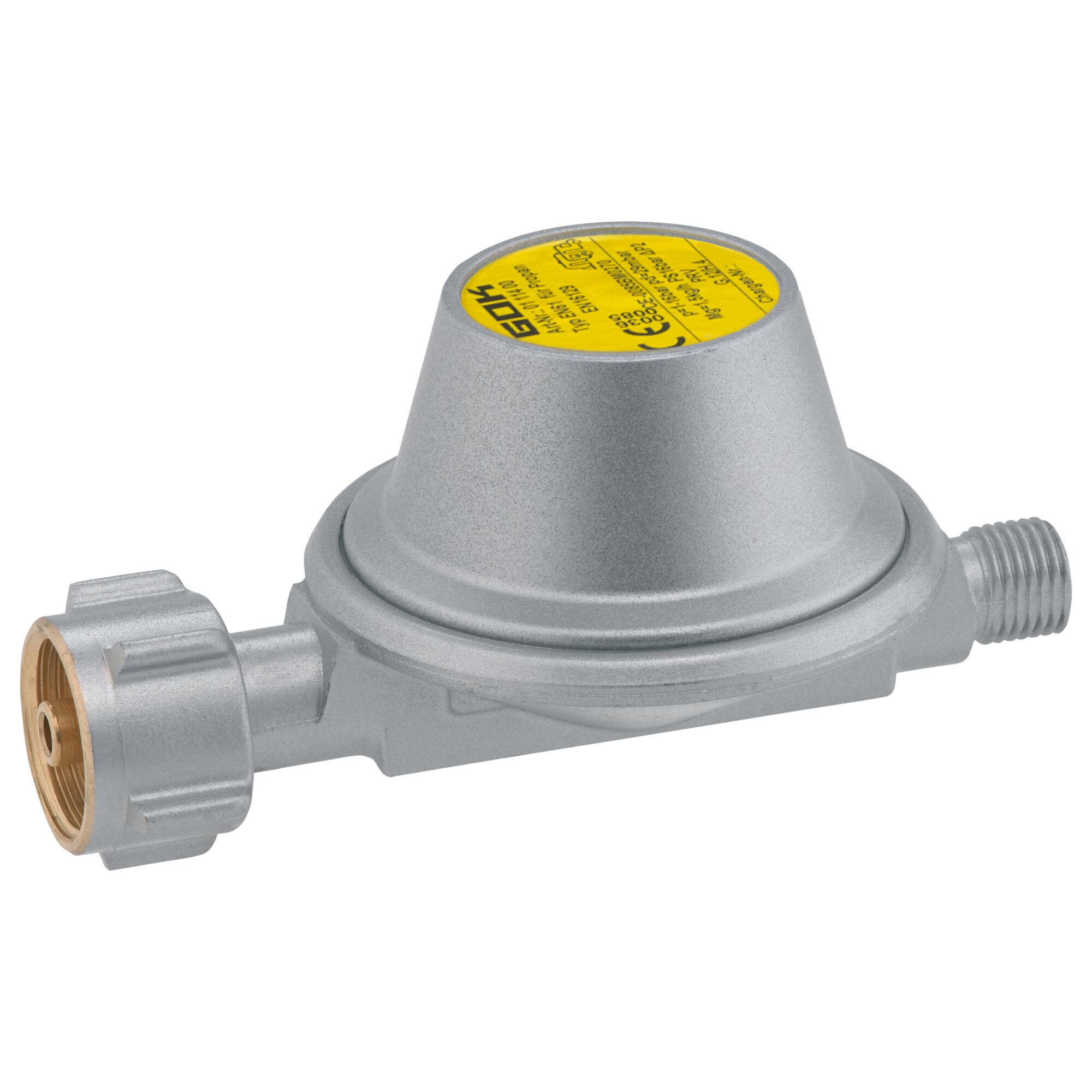 GOK Gasregler 1,5 kg/h KLF x G1/4LH-KN PRV