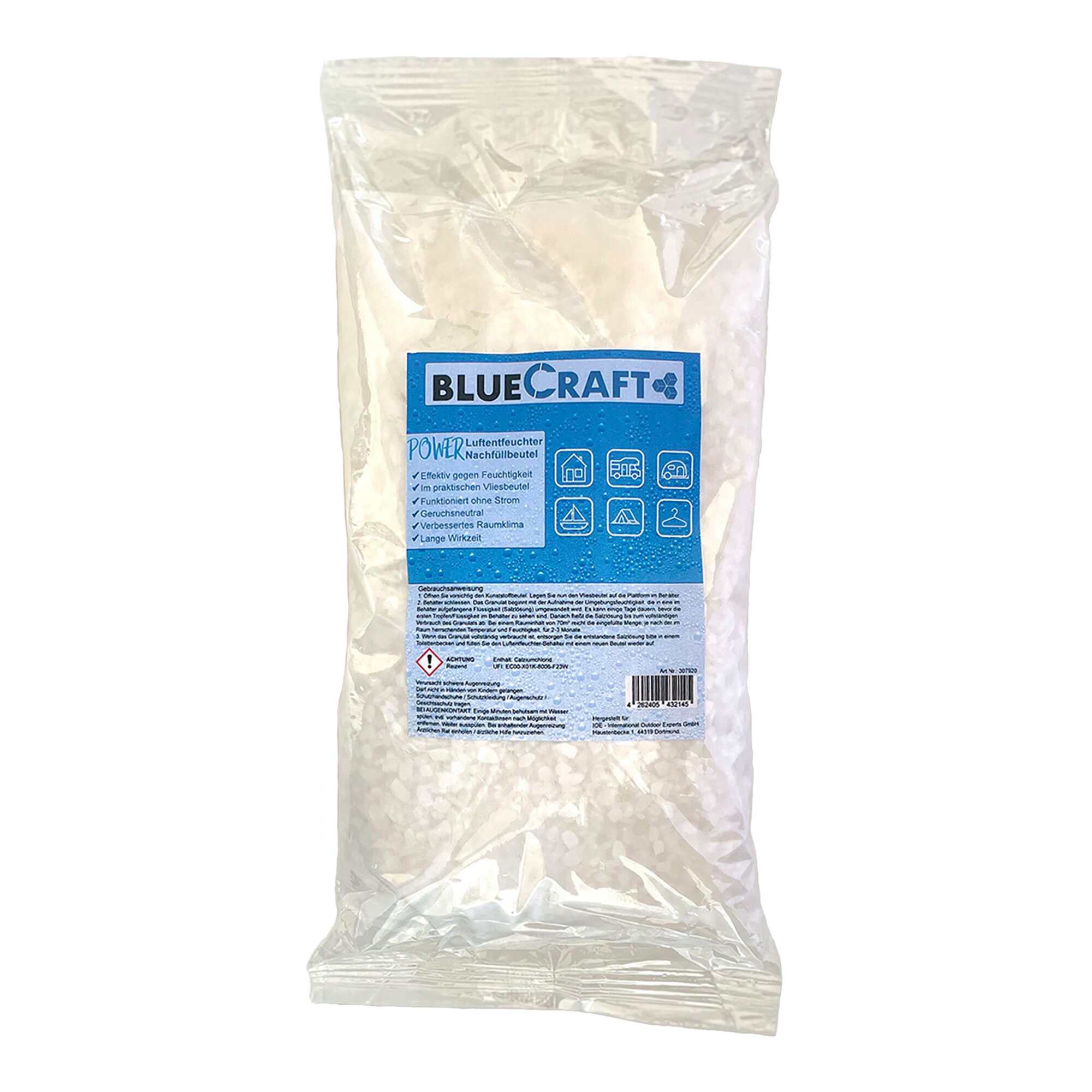 Dehumidifier Refill Granules 1 kg