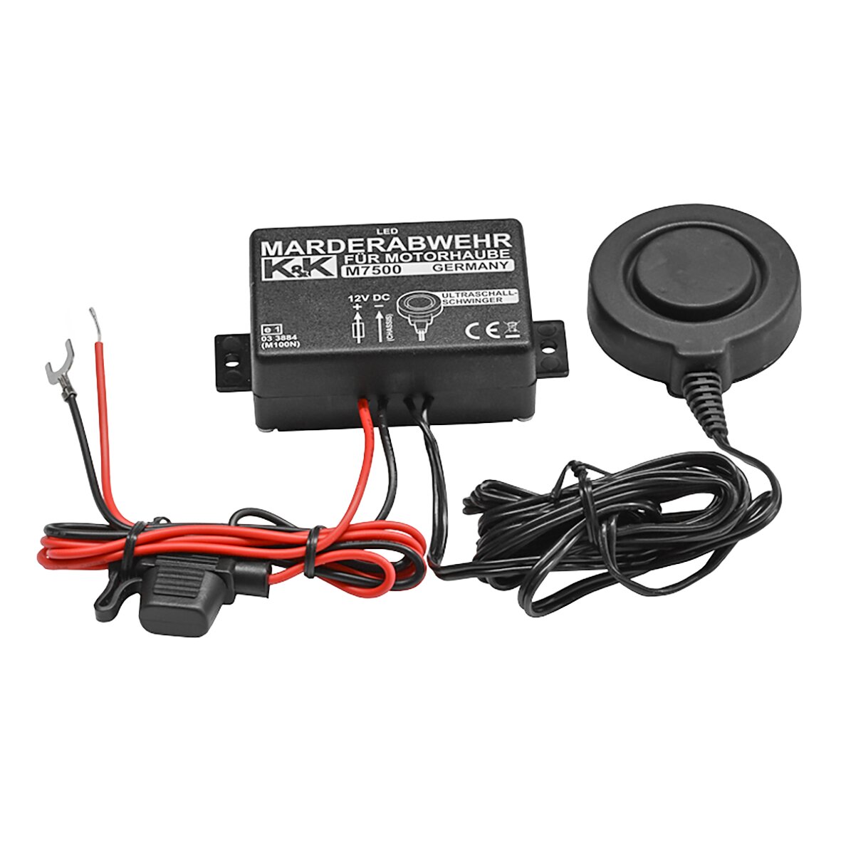 Marten Repellent M7500 Ultrasound Device Against Paw Prints